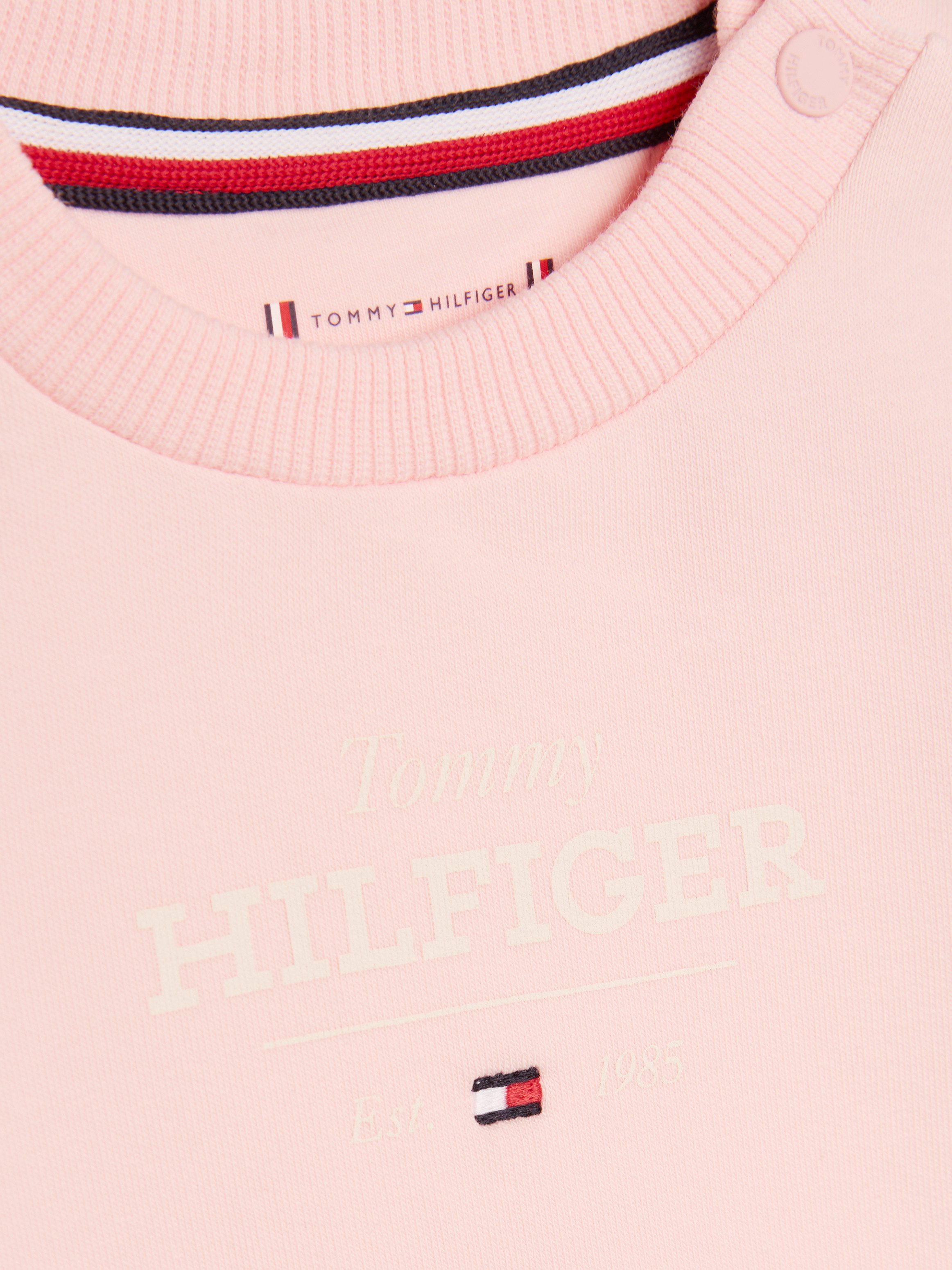 Tommy Hilfiger Shirt broek met logoprint (2-delig)