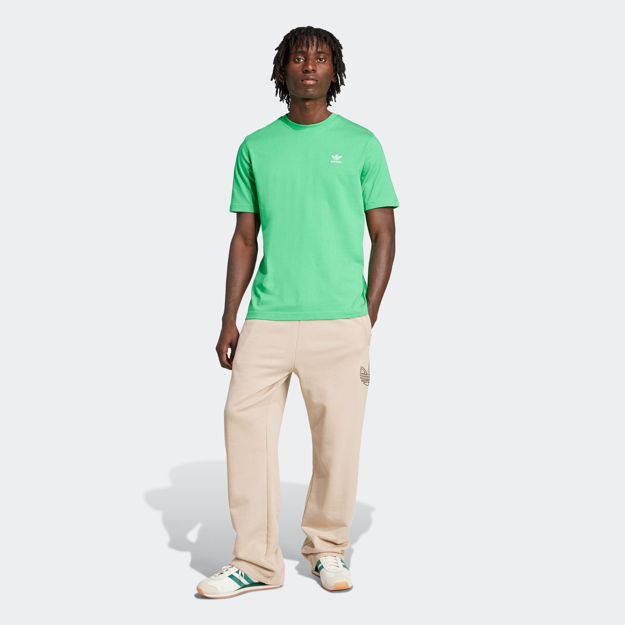 adidas Originals T-shirt TREFOIL ESS TEE drie-strepen essentials shirt met trefoil-logo
