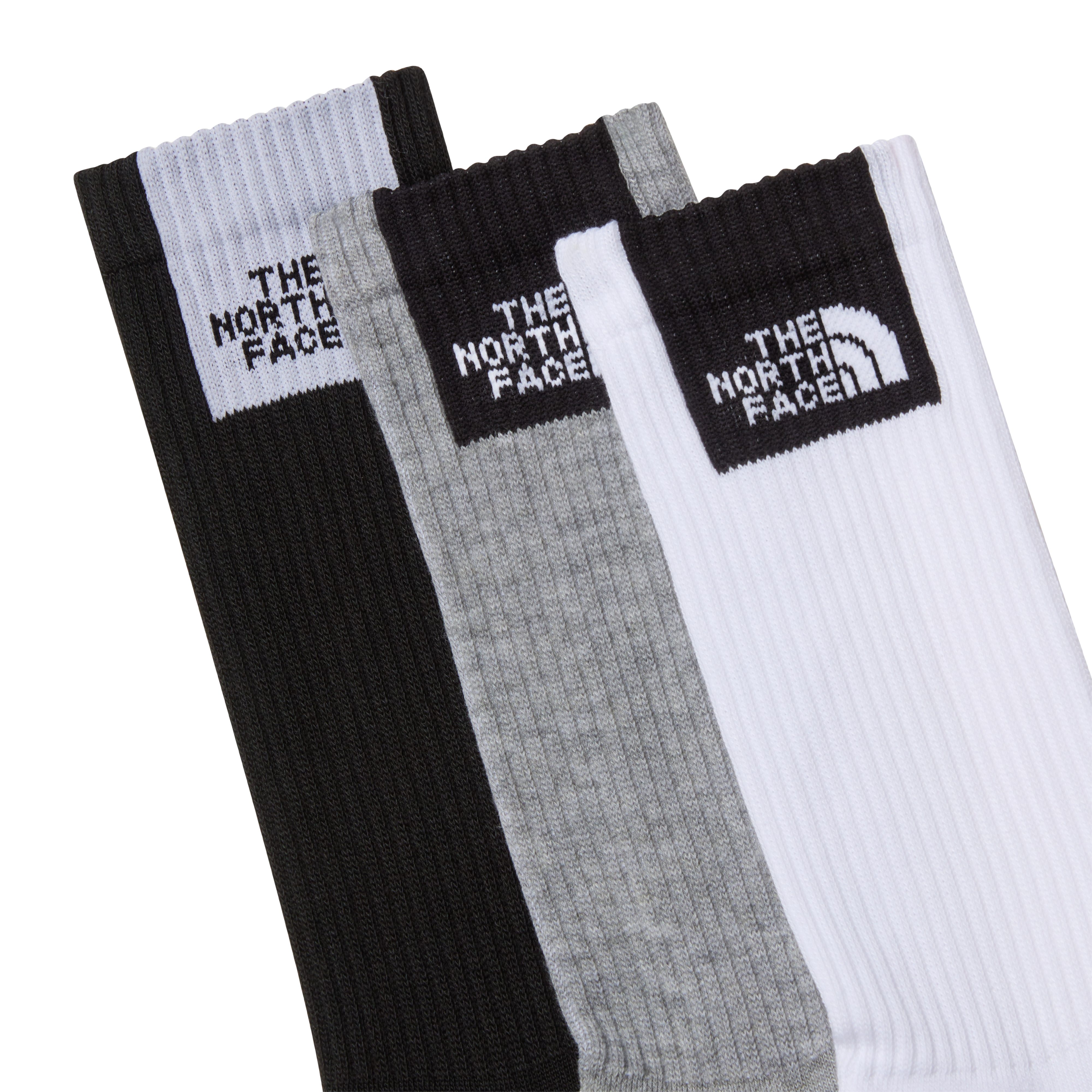 The North Face Sportsokken MULTI SPORT FINE BOX CUSH CREW SOCK 3P (3 paar)