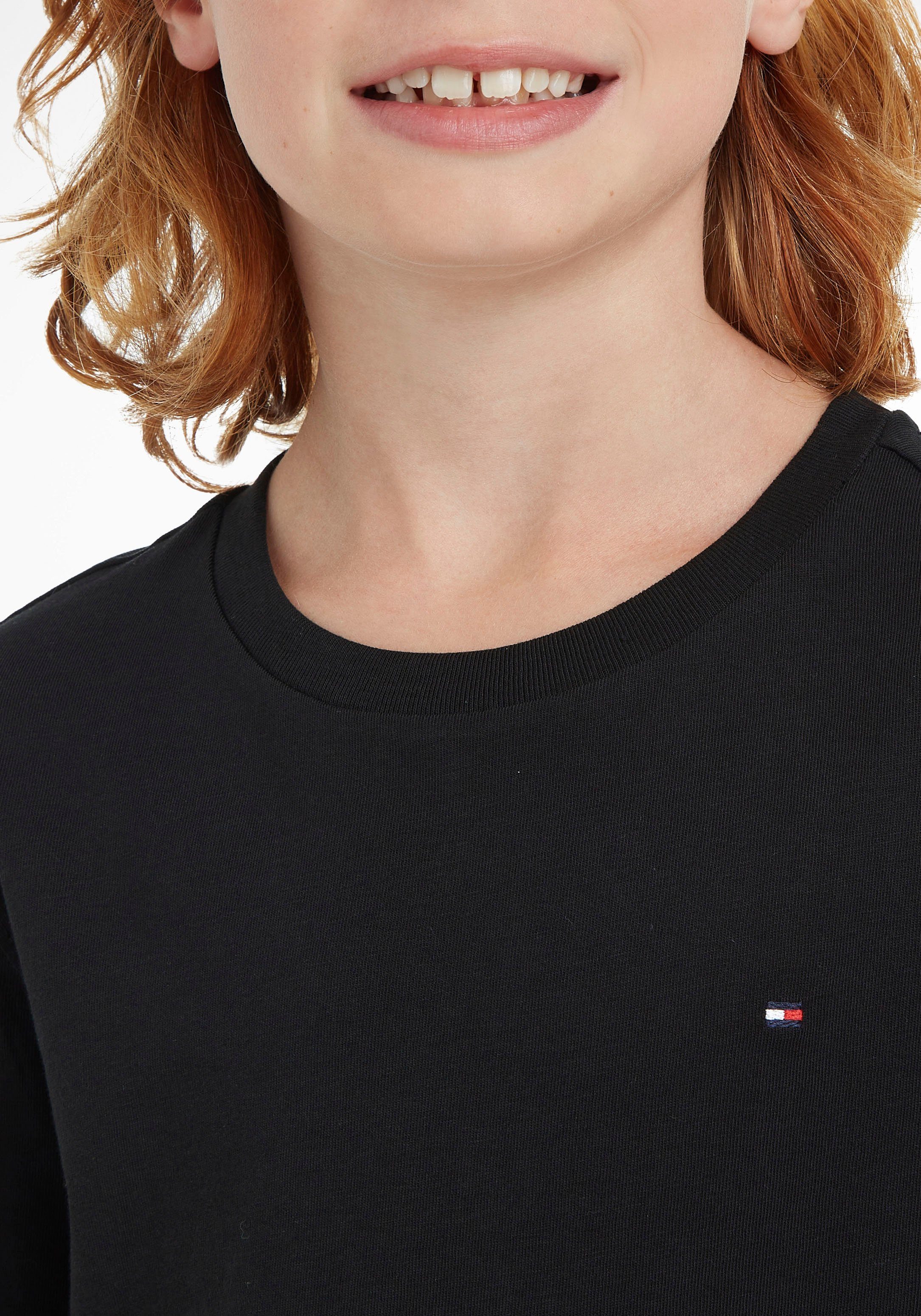 Tommy Hilfiger Shirt met lange mouwen BOYS BASIC CN KNIT L/S