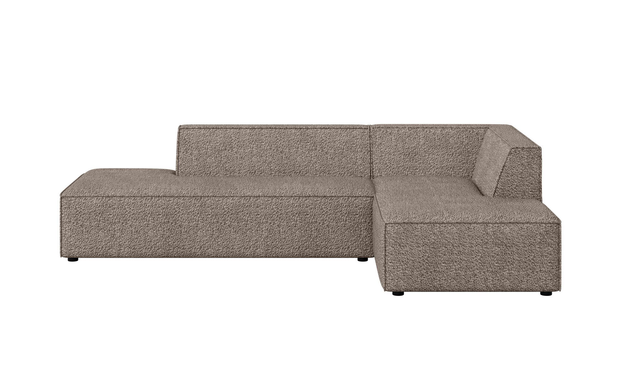 INOSIGN Hoekbank Cavan met ottomane links of rechts bestelbaar L-vorm met golfondersteuning, afmetingen B/D/H: 270/180/72 cm