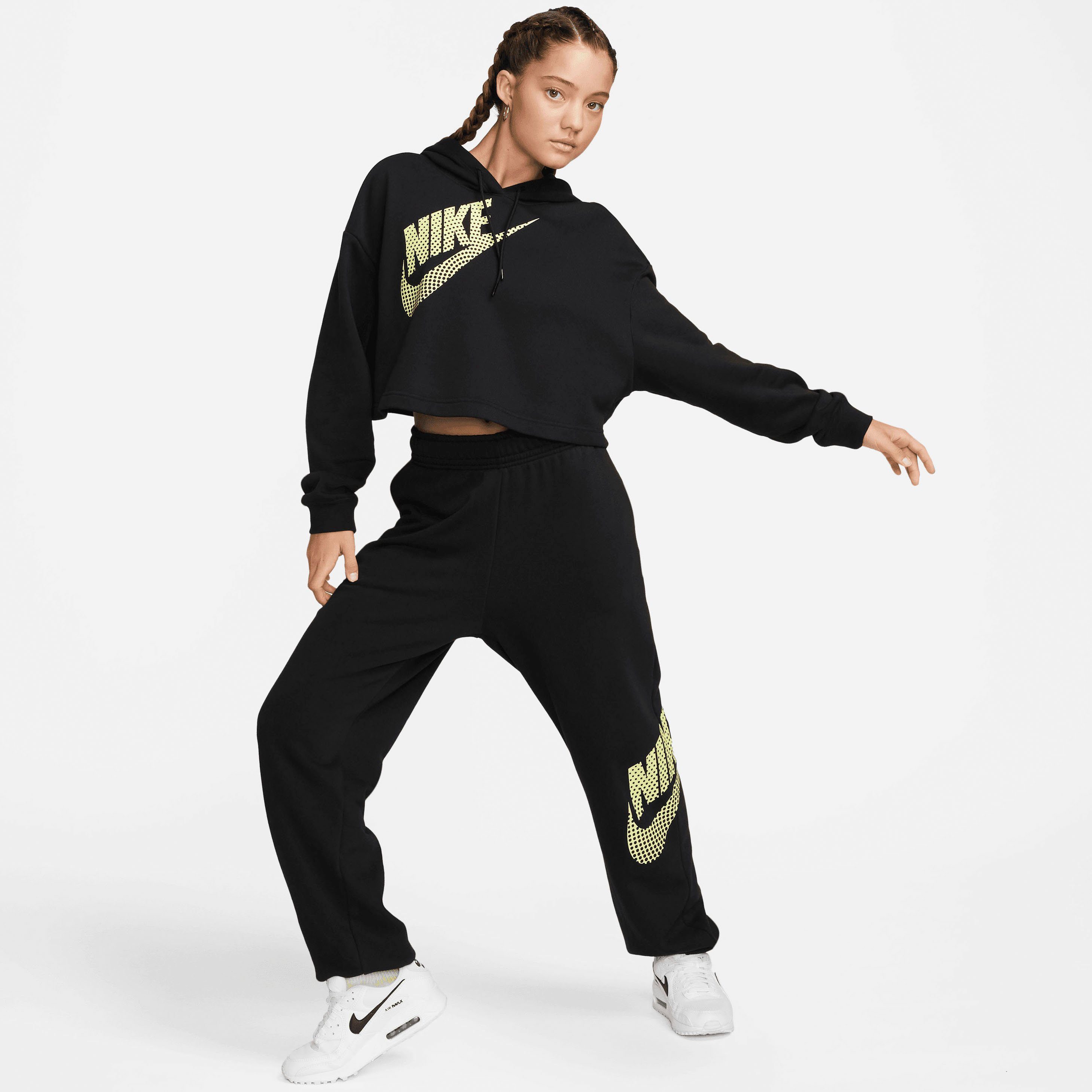 Nike Sportswear Hoodie W NSW FLC PO HOODIE CROP DNC