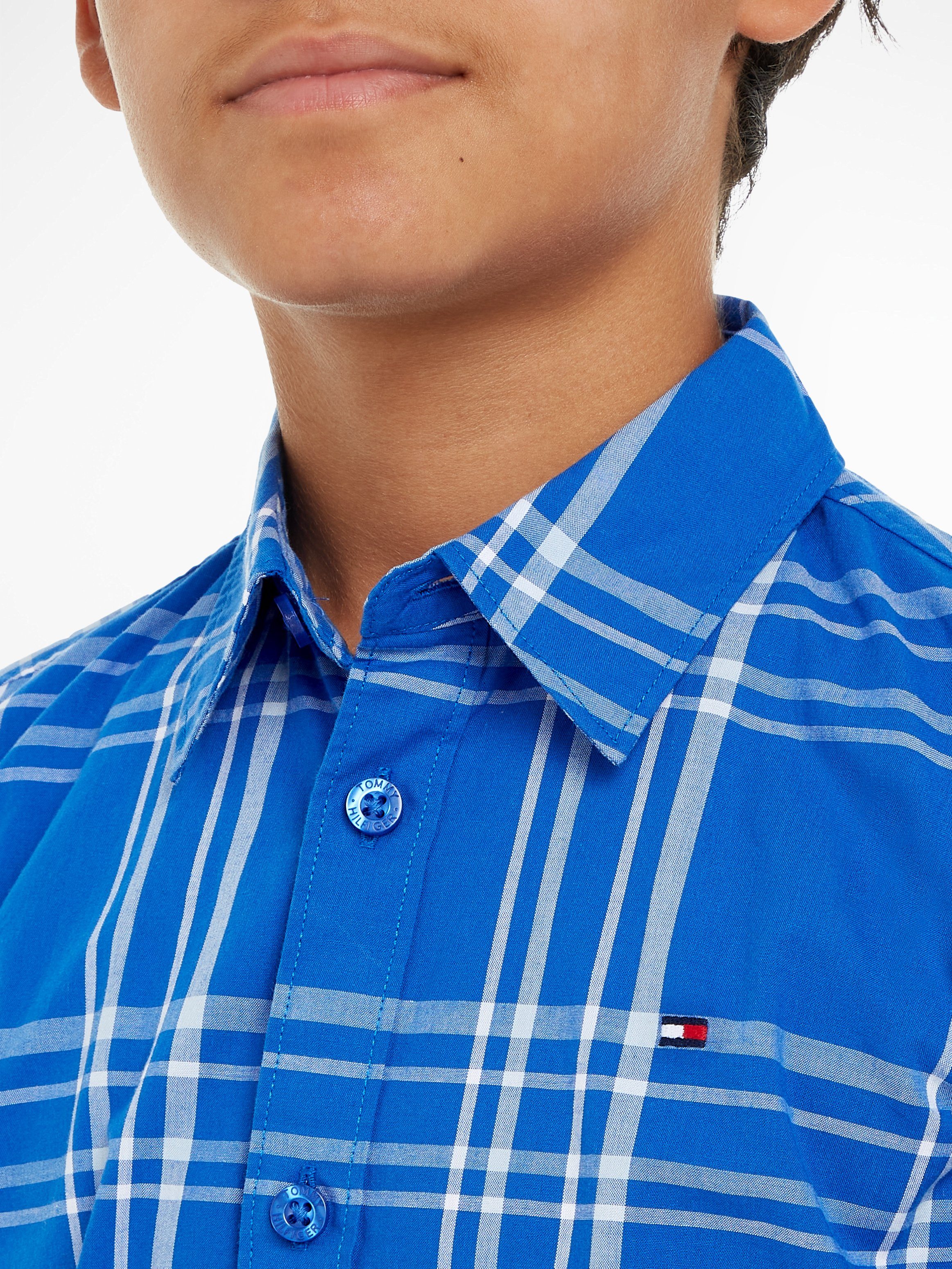Tommy Hilfiger Overhemd met lange mouwen CHECK SHIRT L/S Kinderen tot 16 jaar