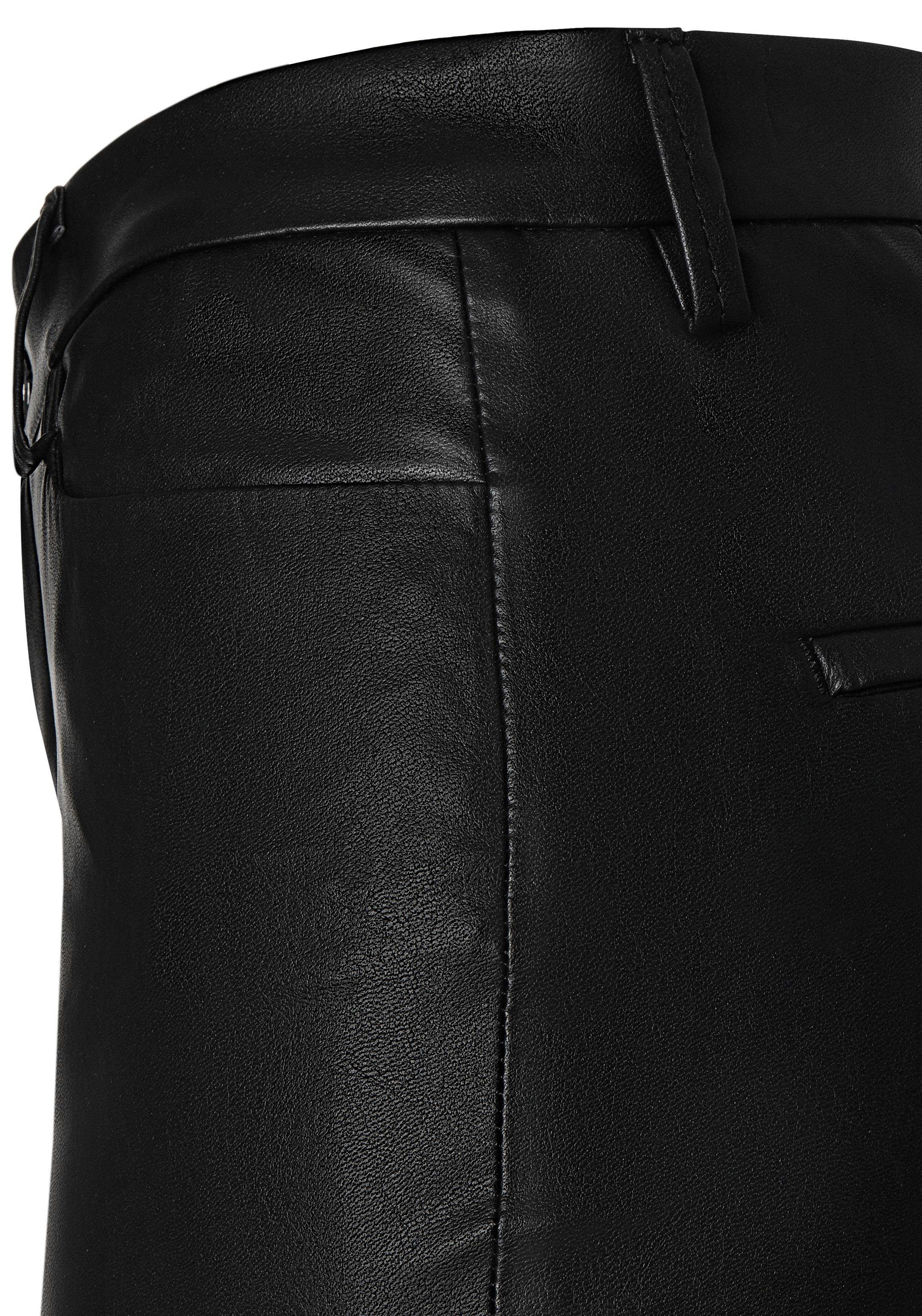 MAC Imitatieleren broek AIDA KICK vegan