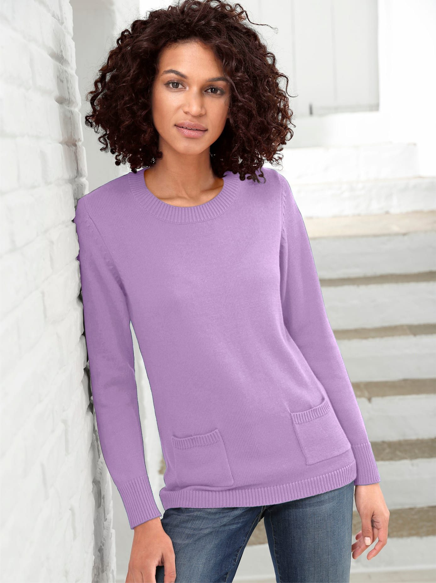 Casual Looks Trui met ronde hals Trui
