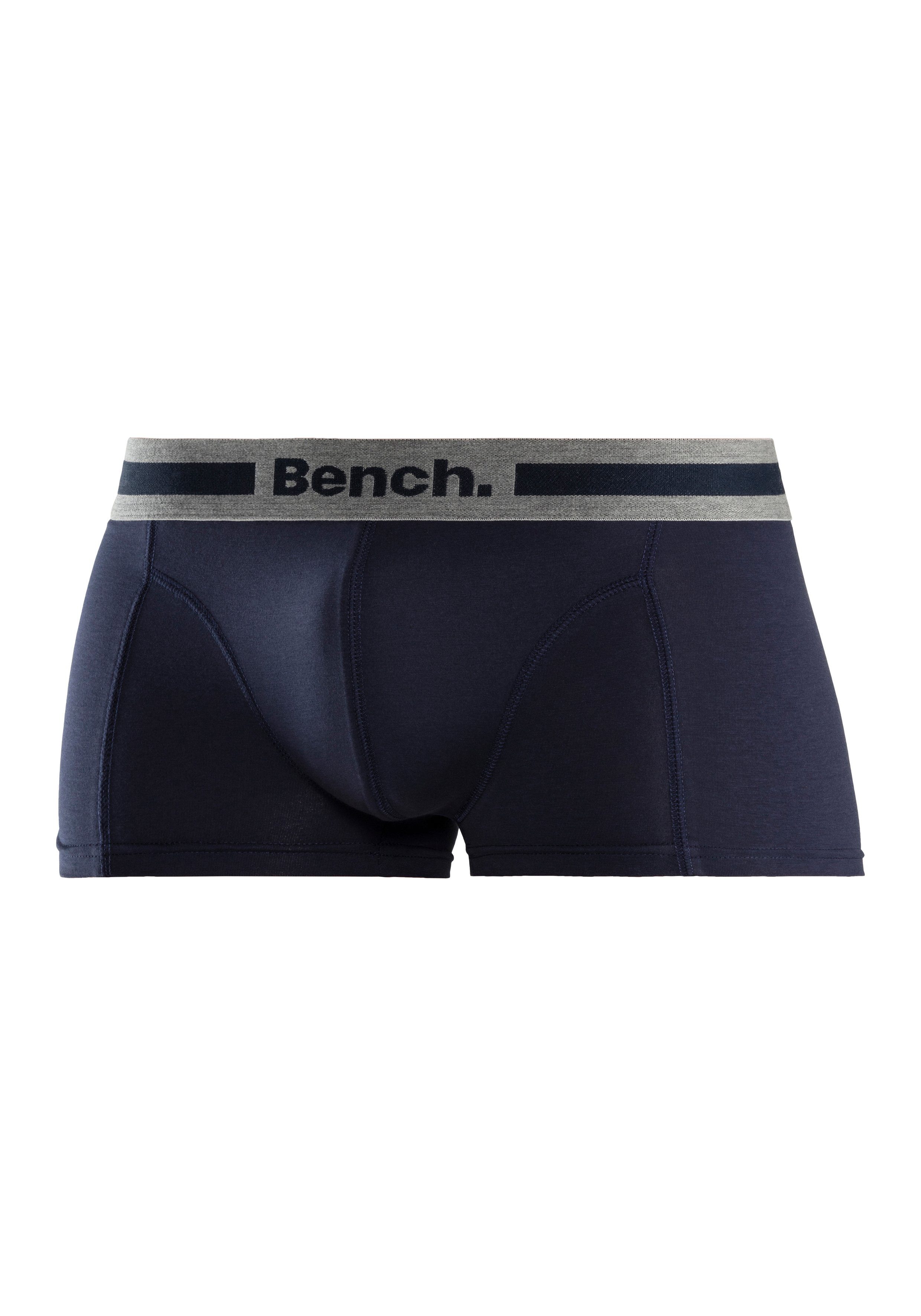 Bench. Hipster strak zittende boxershorts van katoenmix (set, 4 stuks)
