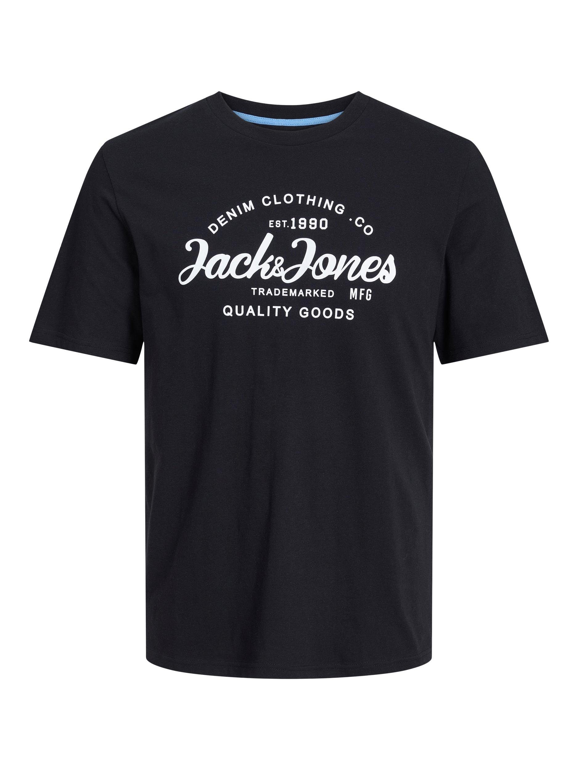 Jack & Jones PlusSize Shirt met korte mouwen JJFOREST TEE SS CREW NECK PLS