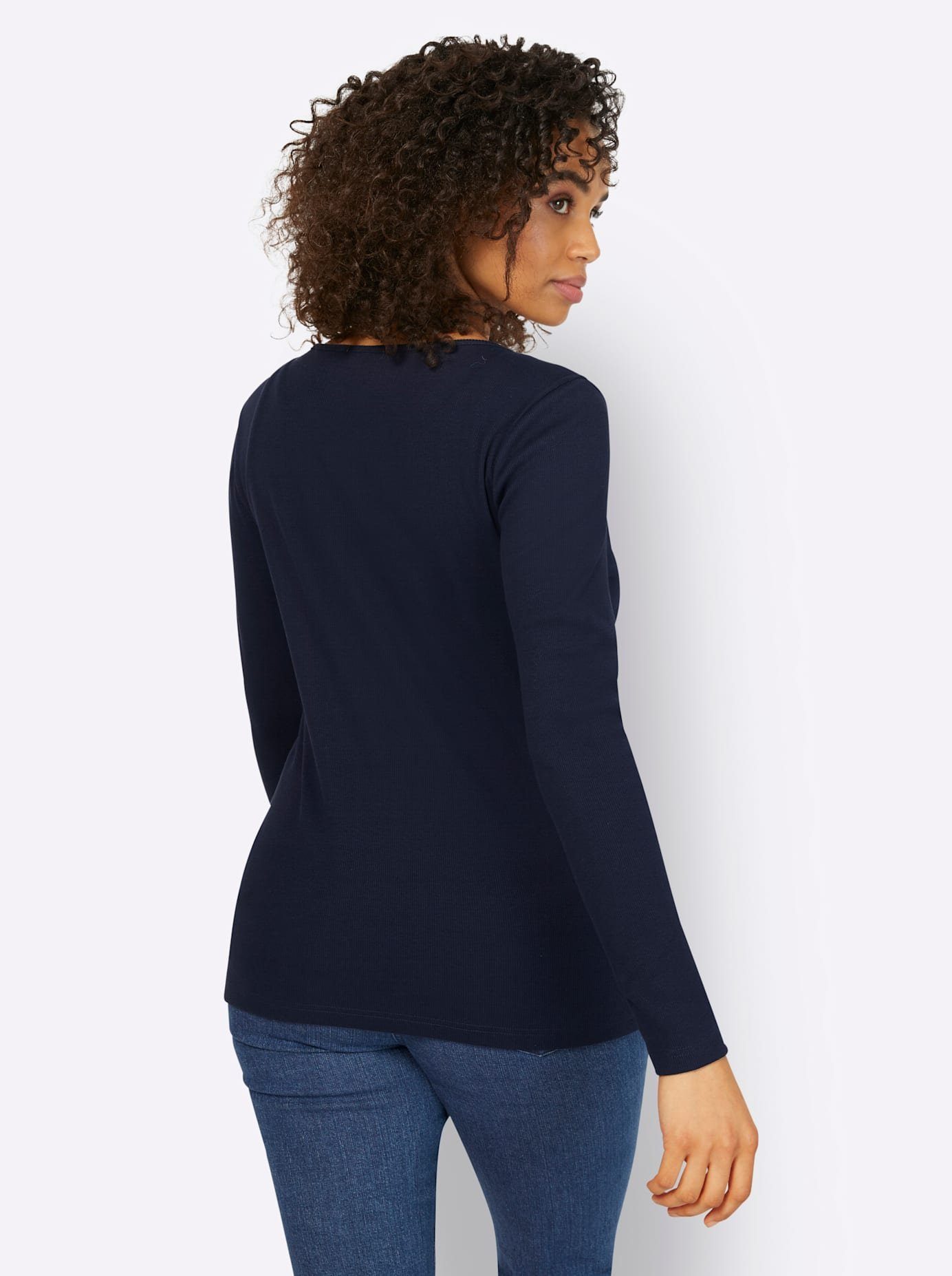 heine Shirt met lange mouwen Shirt (1-delig)