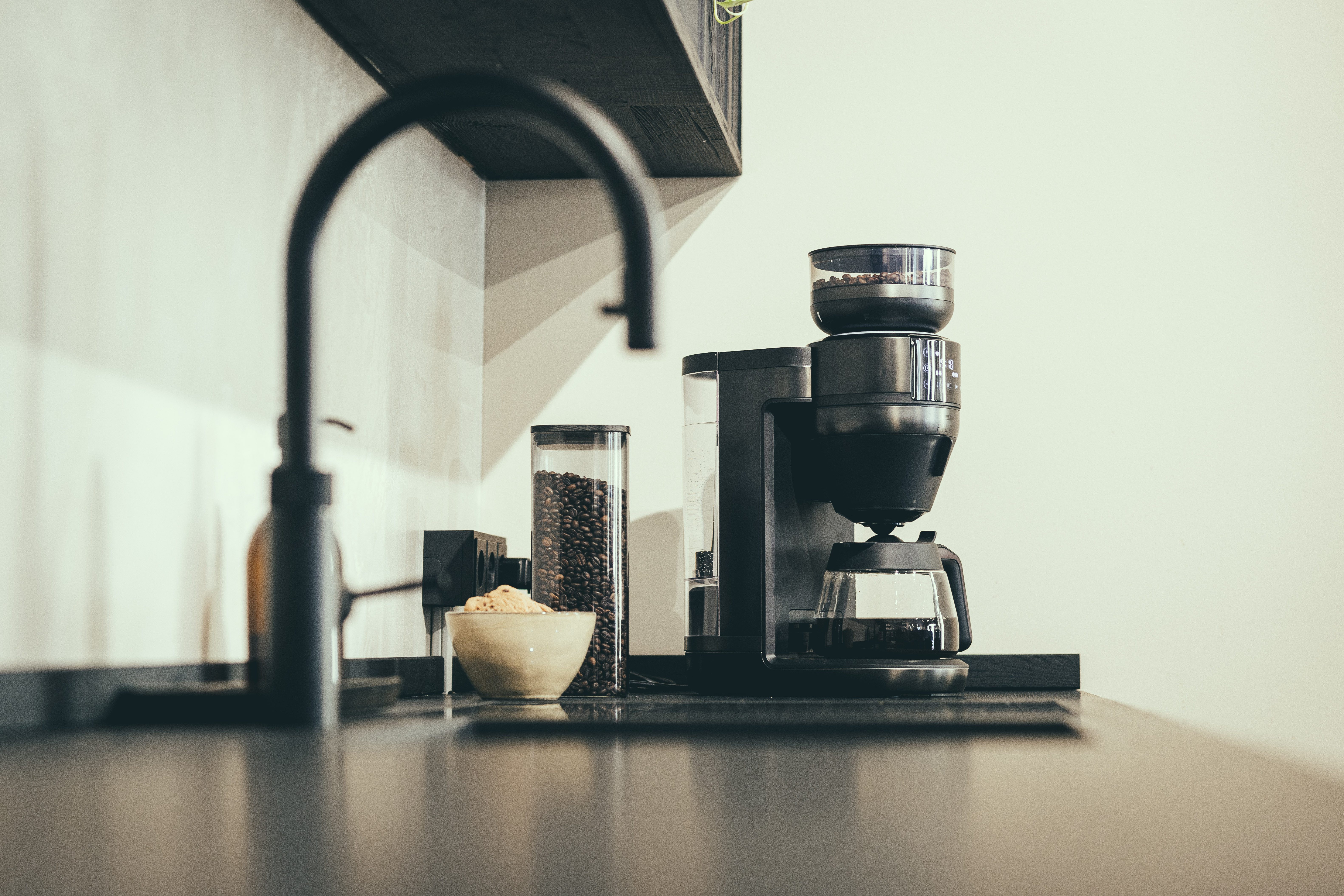 Severin Koffiezetapparaat met bonenmaler KA 4854 Filterkaffee-Vollautomat FILKA 2.0 Glas
