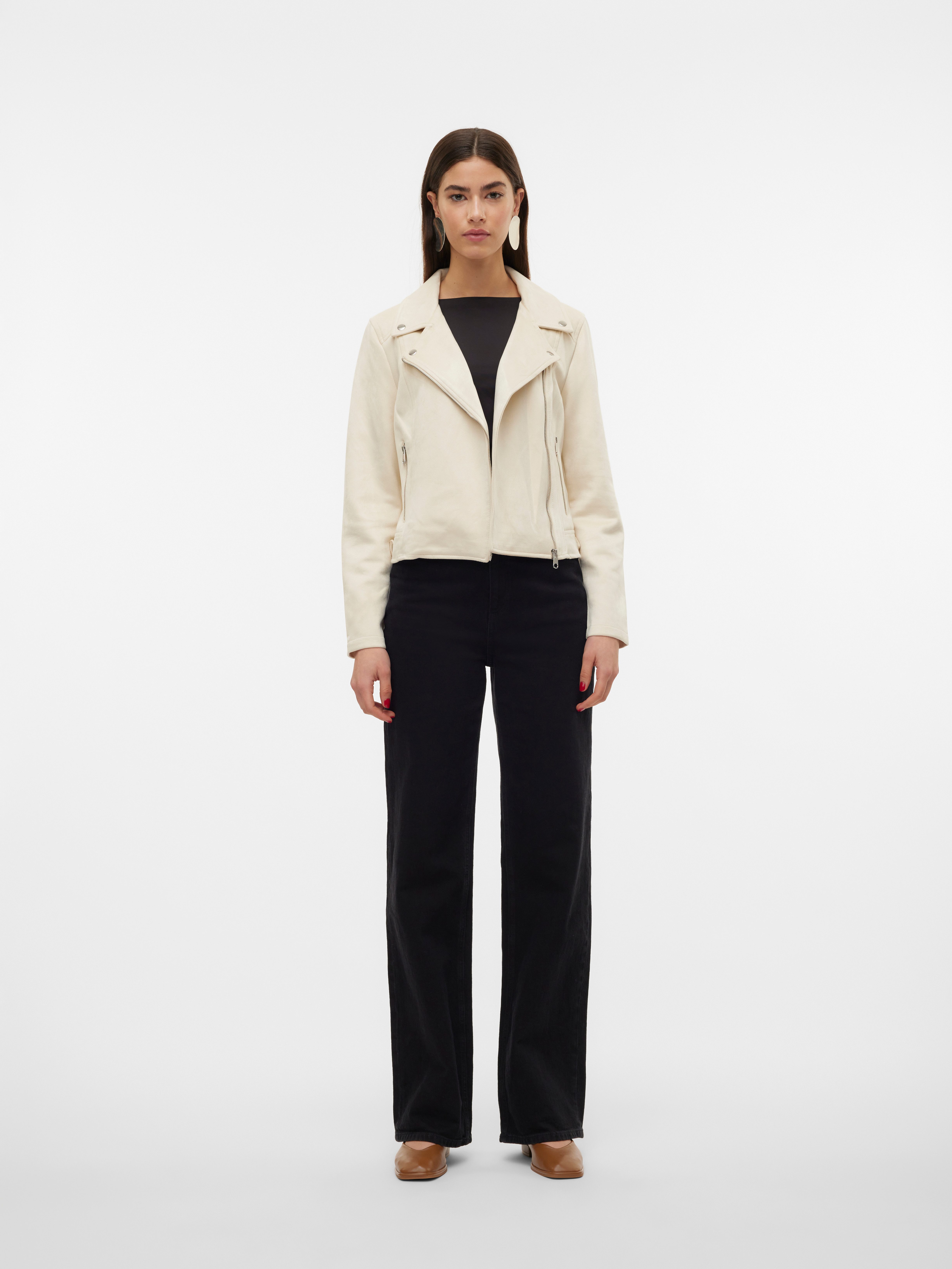 Vero Moda Imitatieleren jack VMJOSE SHORT FAUX SUEDE JACKET NOOS