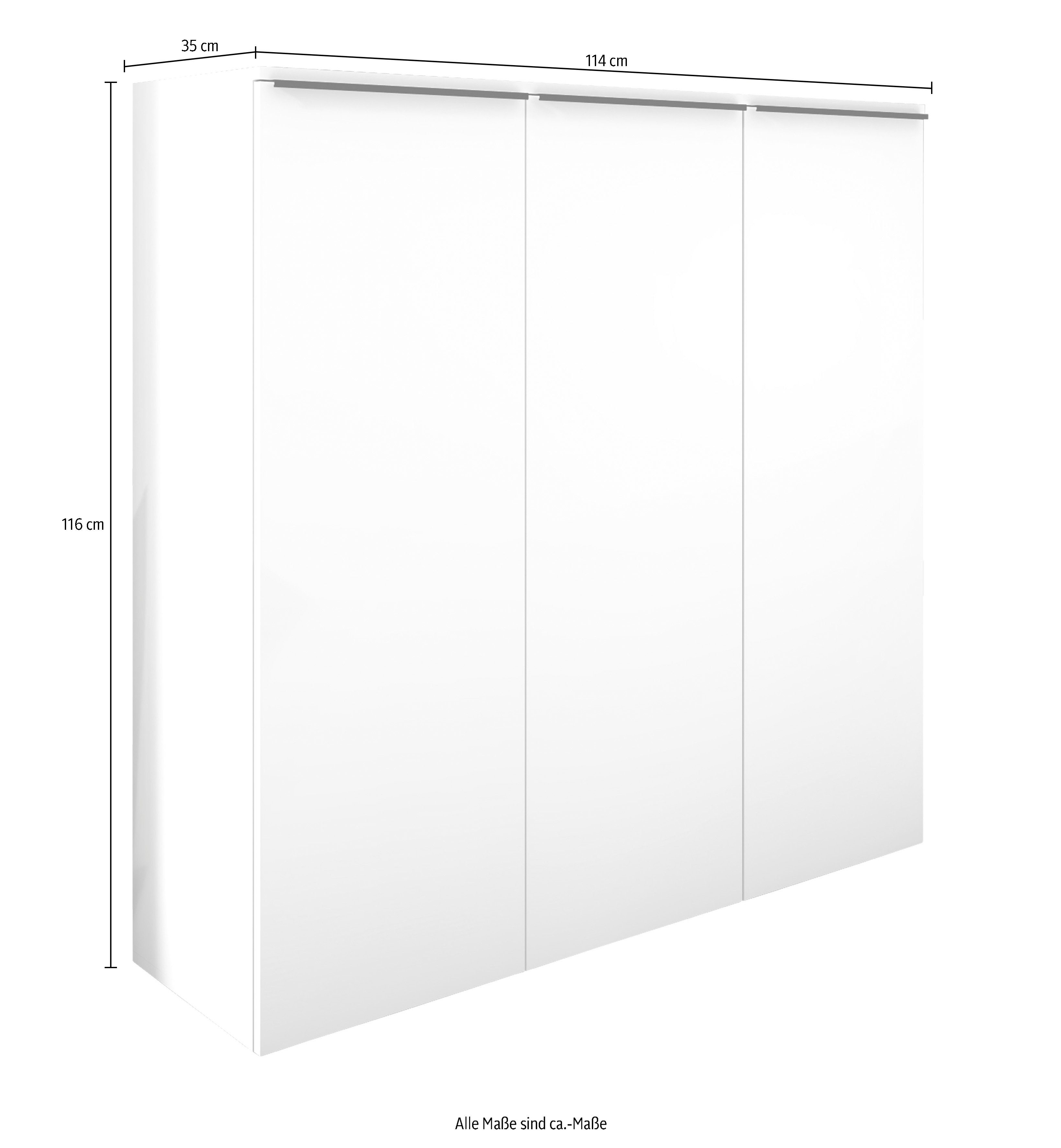 borchardt Möbel Archiefkast Tom Breedte 114 cm, multifunctionele kast