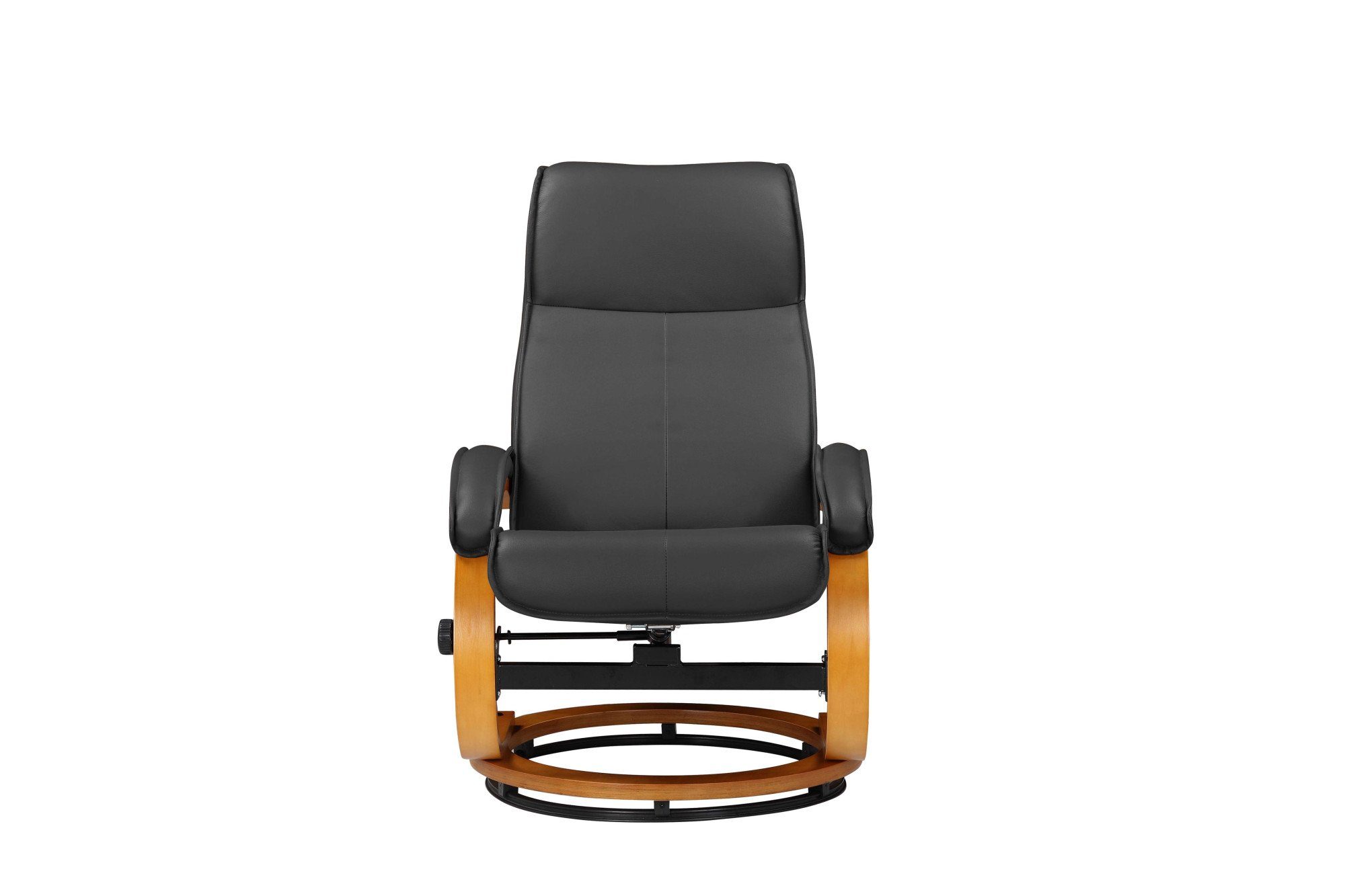 Home affaire Relaxfauteuil Paris, tv-stoel met poef en handmatige ligfunctie (set, 2 stuks)