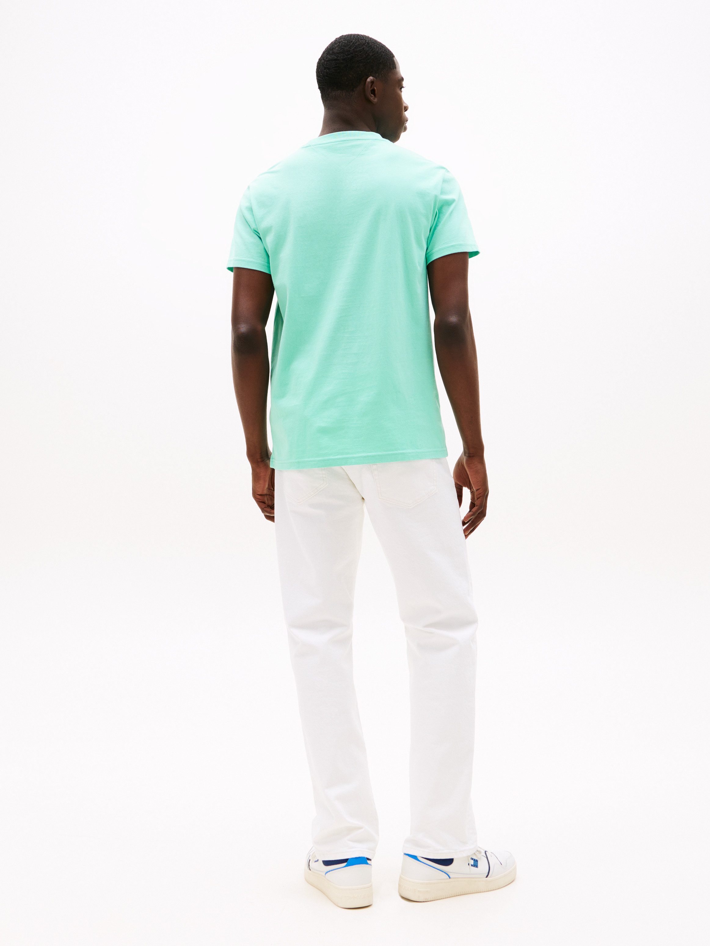 TOMMY JEANS T-shirt TJM SLIM LINEAR CHEST TEE EXT