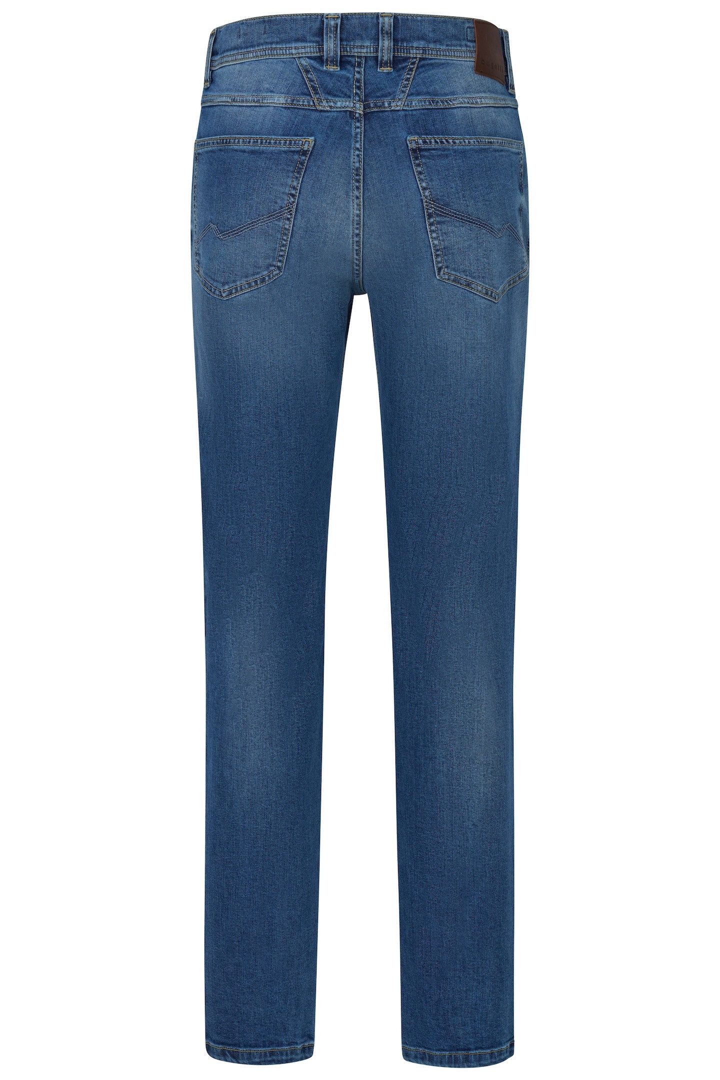 Bugatti 5-pocket jeans met een lichte used-look
