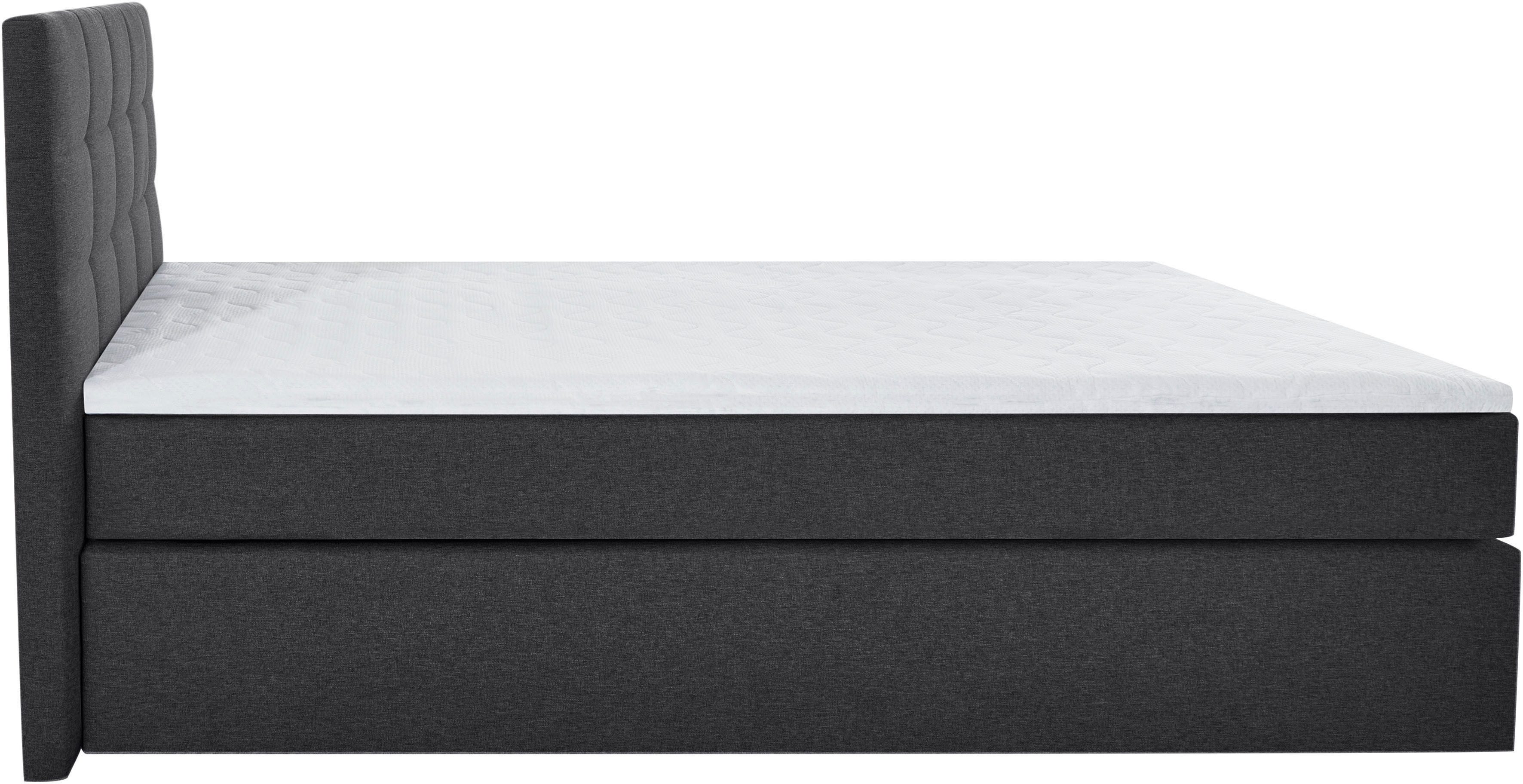 INOSIGN Boxspring OVALO optioneel met bedbox, verkrijgbaar in h2, h3 & h4