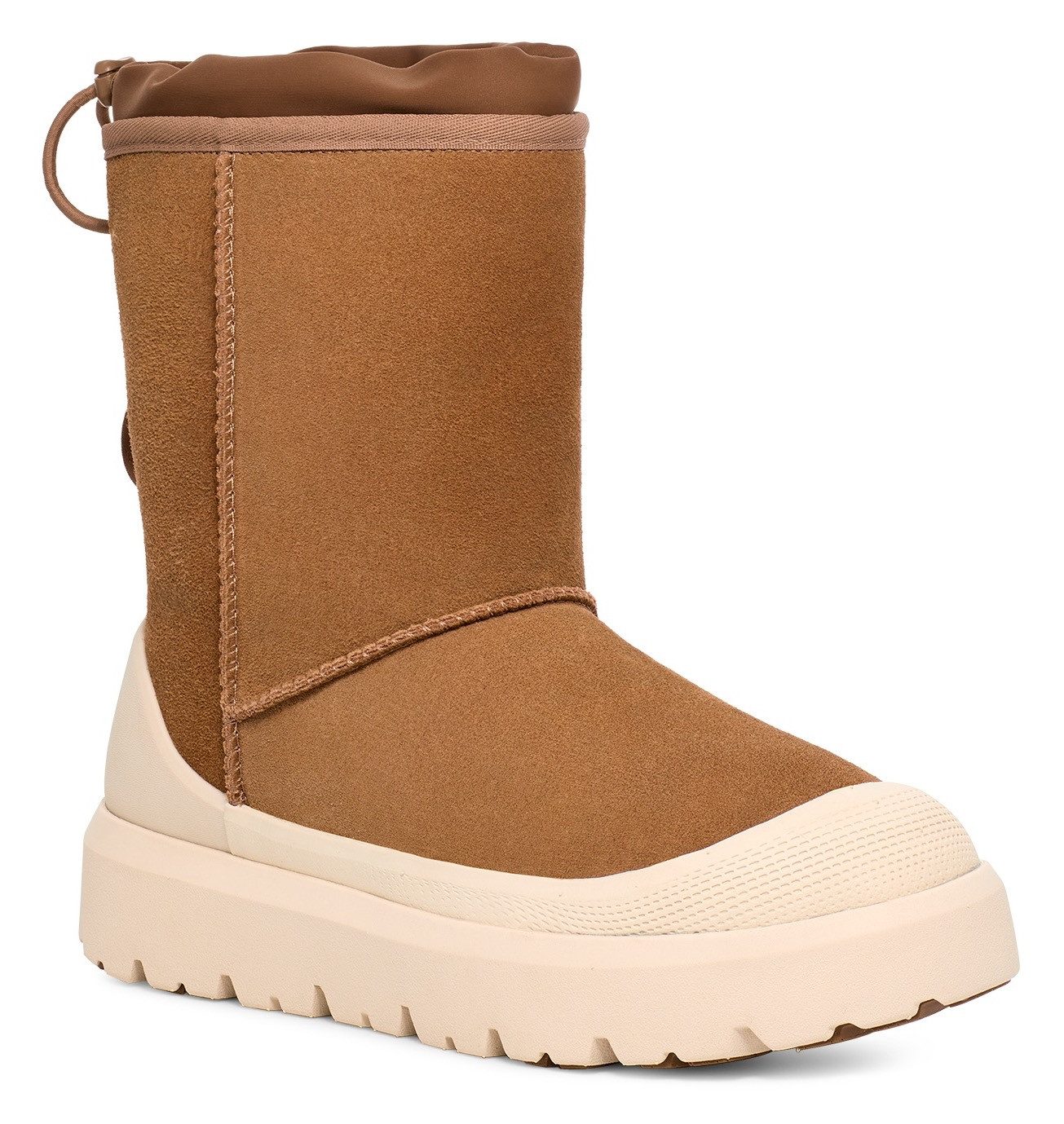 UGG Winterlaarzen M CLASSIC SHORT WEATHER HYBRID instaplaars met duurzame schuimrubberen...