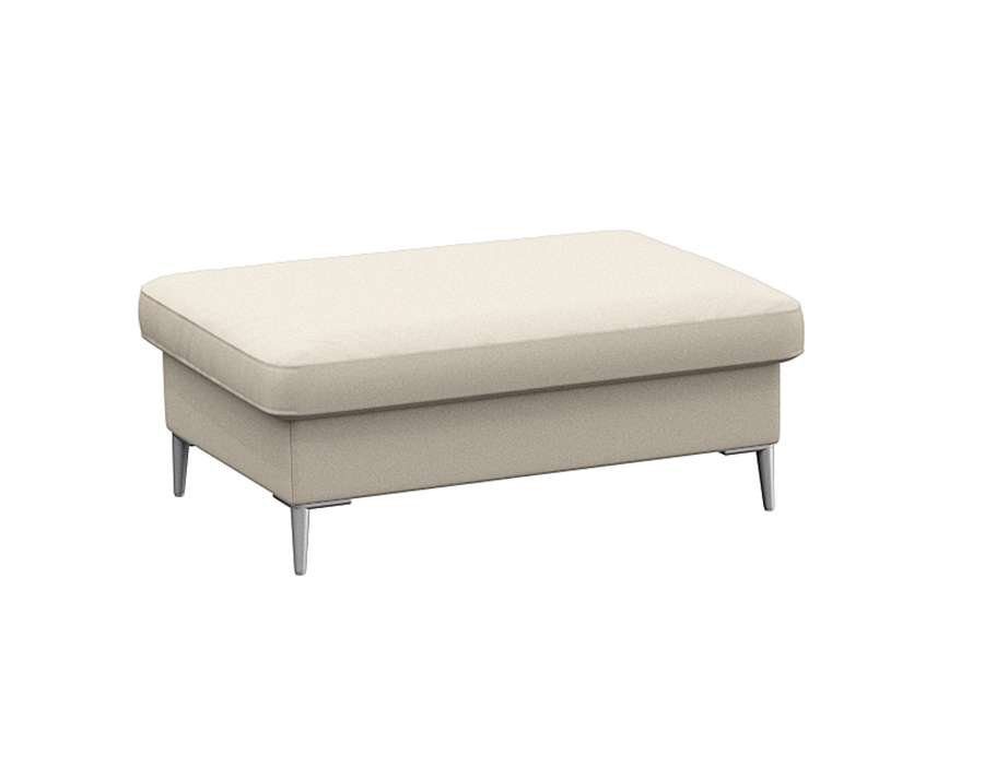 FLEXLUX Poef Fiore Koudschuim, aluminium poten
