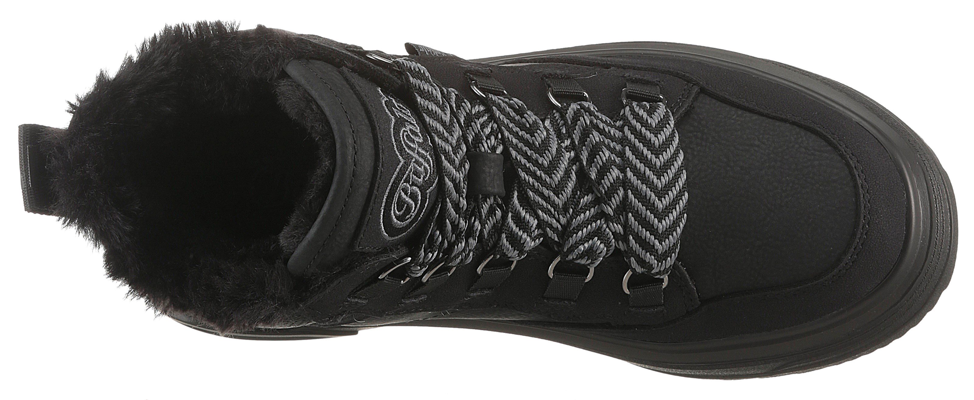 Buffalo Veterschoenen VECTRA MID WARM winterlaarzen, high top sneaker in vegan-verwerking