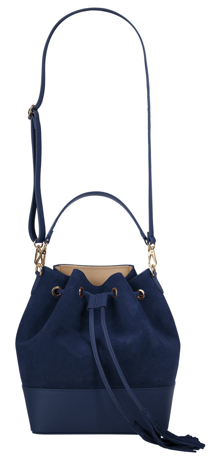 Samantha Look Schoudertas echt leer, made in italy