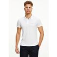tommy hilfiger poloshirt clean jersey slim polo wit