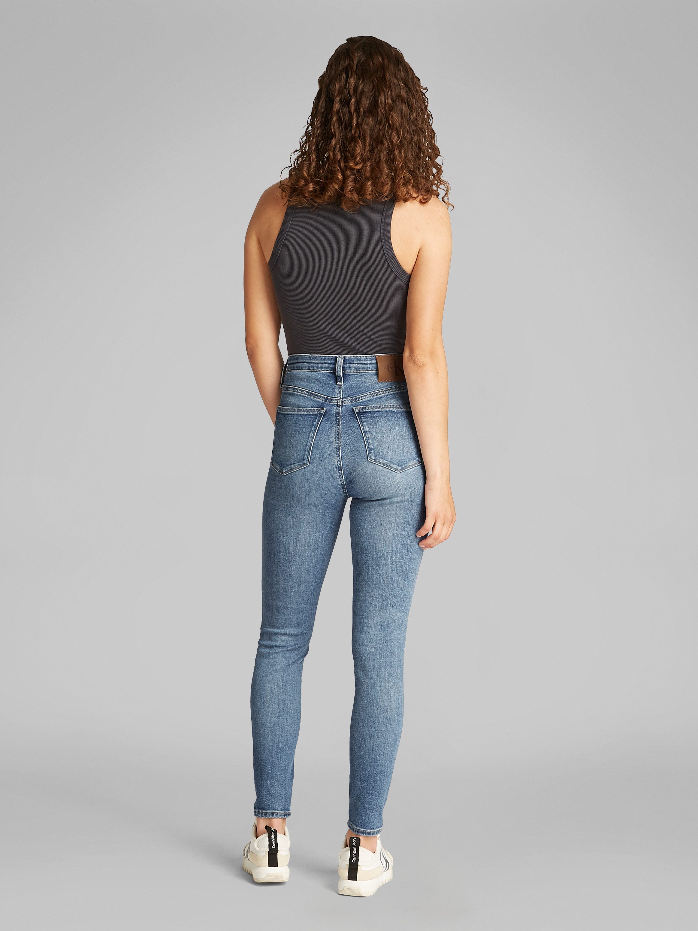 Calvin Klein Skinny fit jeans HIGH RISE SUPER SKINNY ANKLE