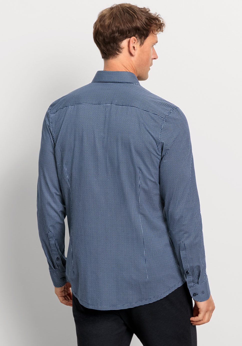 OLYMP Businessoverhemd Level Five 24/Seven body fit 24/seven dynamic flex jersey kwaliteit