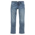 mustang straight jeans michigan in five-pocketsmodel blauw