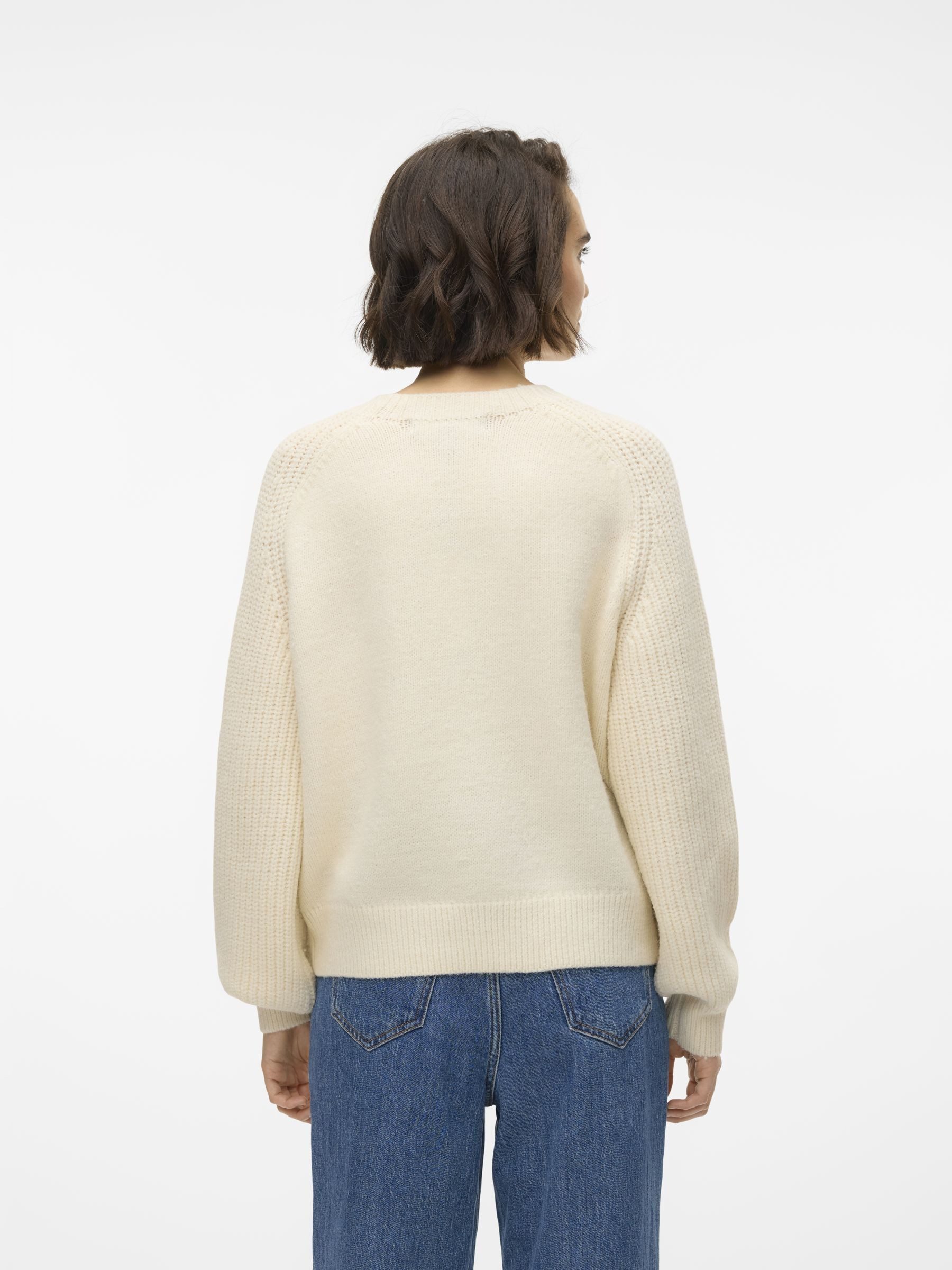 Vero Moda Trui met ronde hals VMENYA LS O-NECK PULLOVER BOO