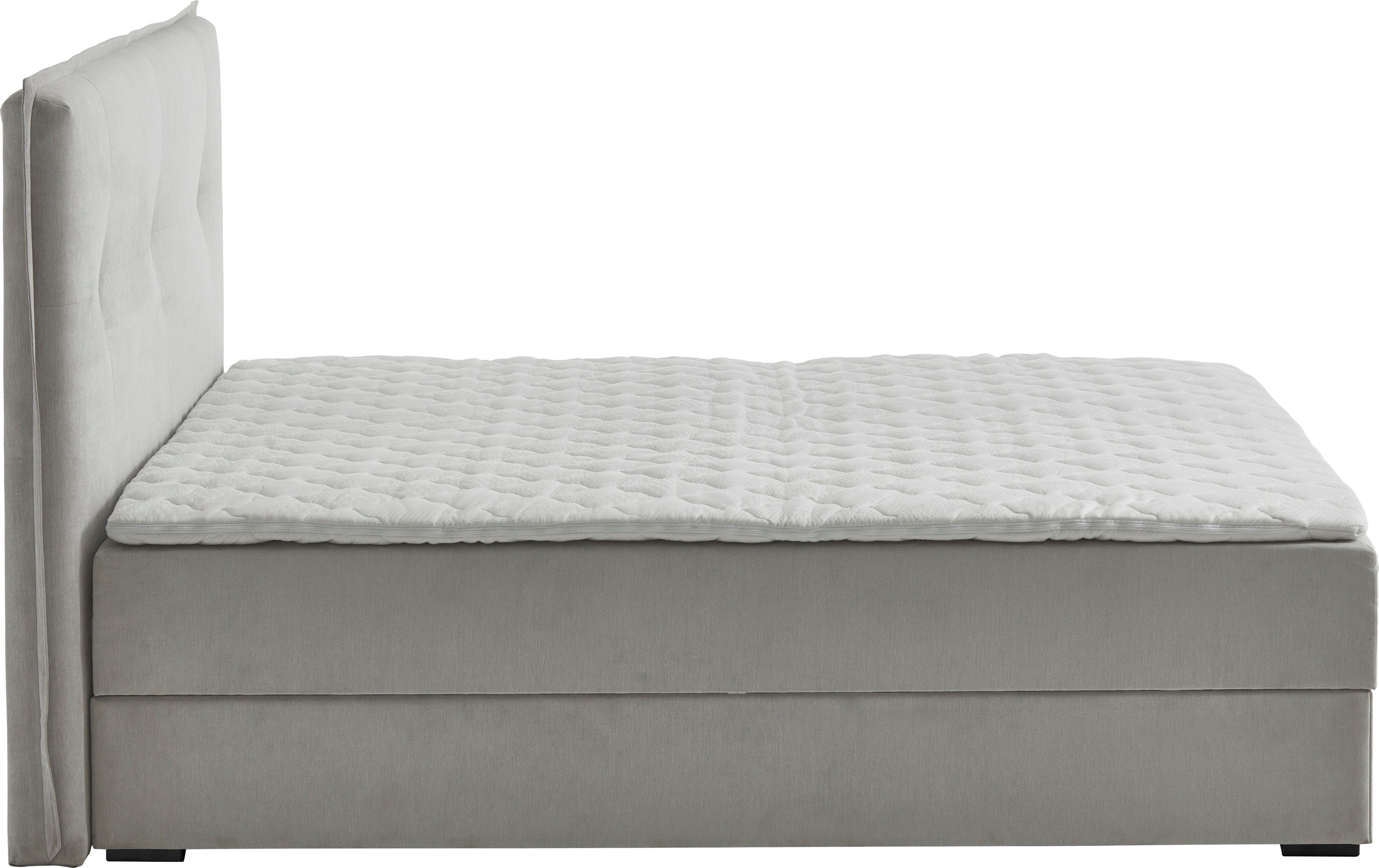 ATLANTIC home collection Boxspring Lucy met bedkist