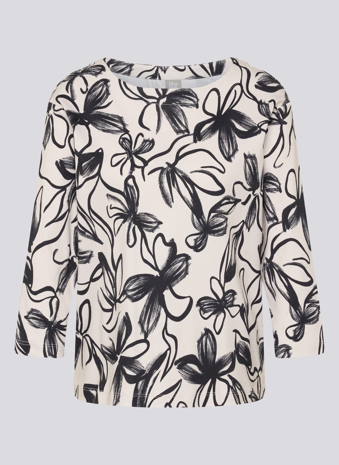 Rabe Shirt met 3/4 mouwen met print all-over