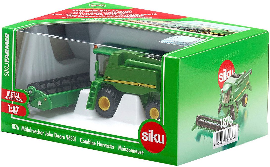 Siku Speelgoed maaidorser Siku boer, John Deere T670i maaidorser (1876)