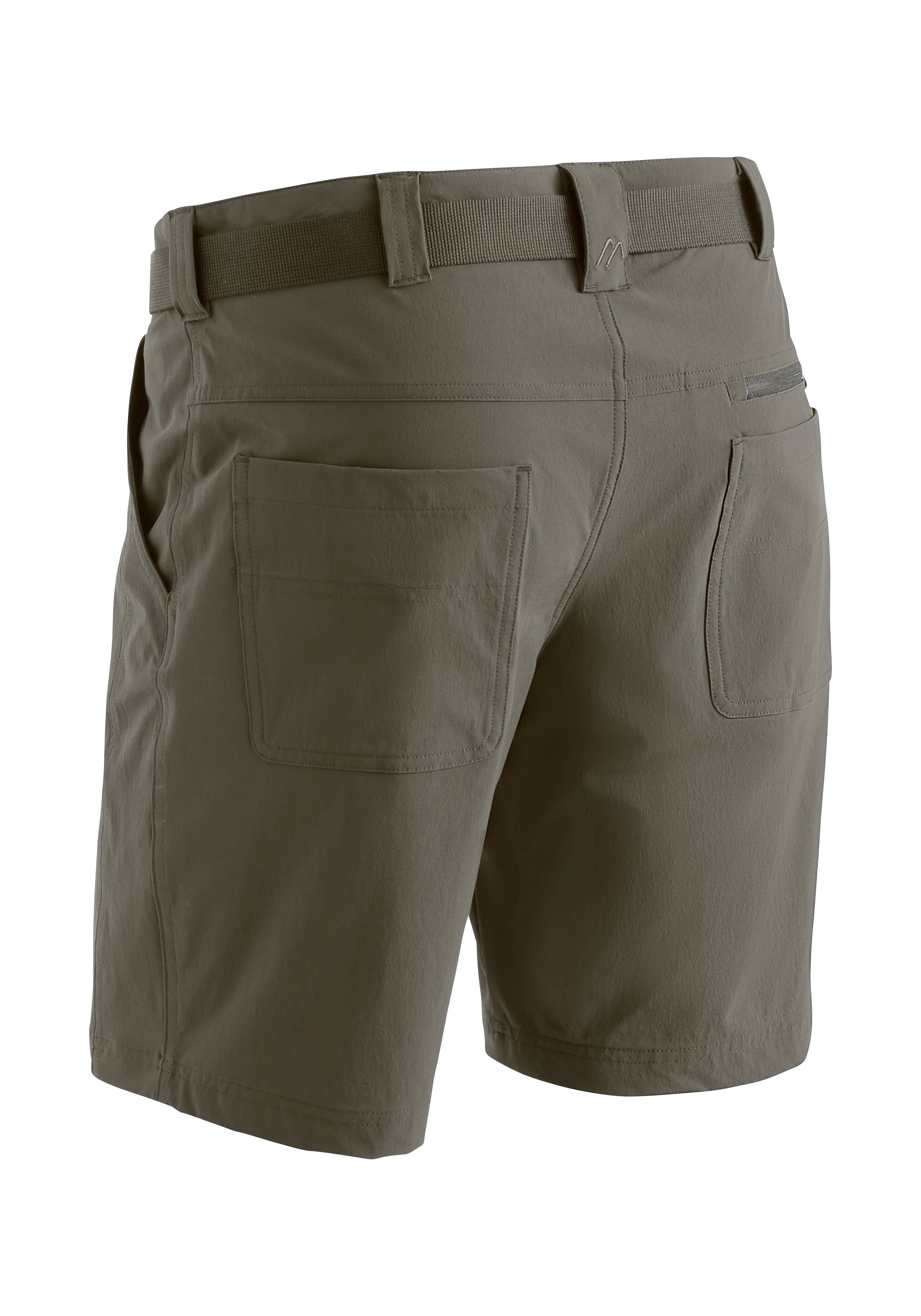 Maier Sports Functionele short Nil Short M Heren shorts, korte wandelbroek, outdoorbroek met 4 zakken, regular fit
