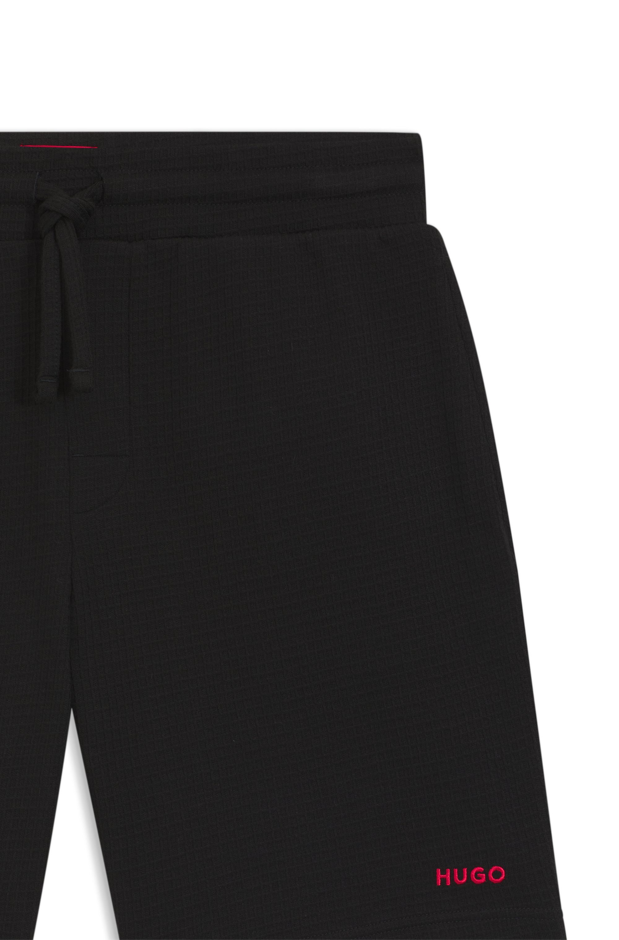 HUGO underwear Pyjamashort Austin Short met een rijgkoord