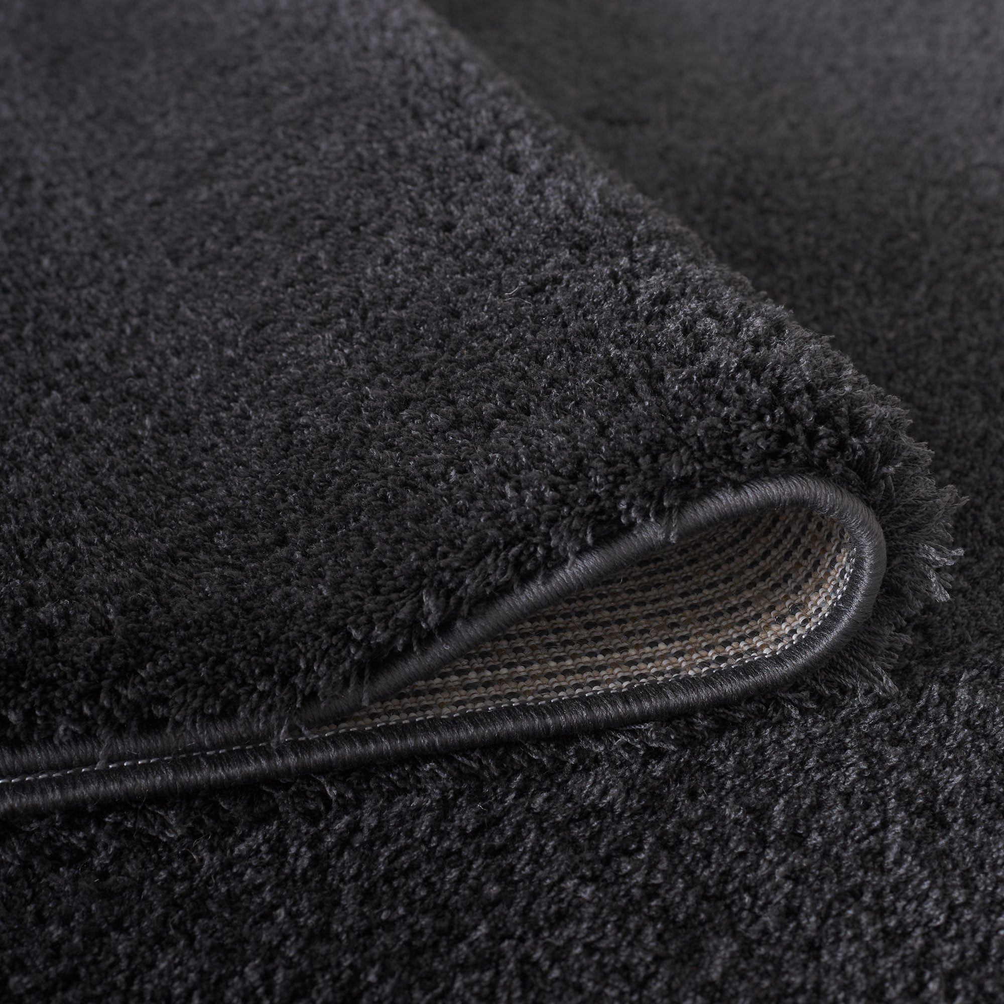 Sehrazat Hoogpolig vloerkleed Velvet 8900 Effen kleuren, pluizig zacht, hoogpolig, met zachte glans, woonkamer