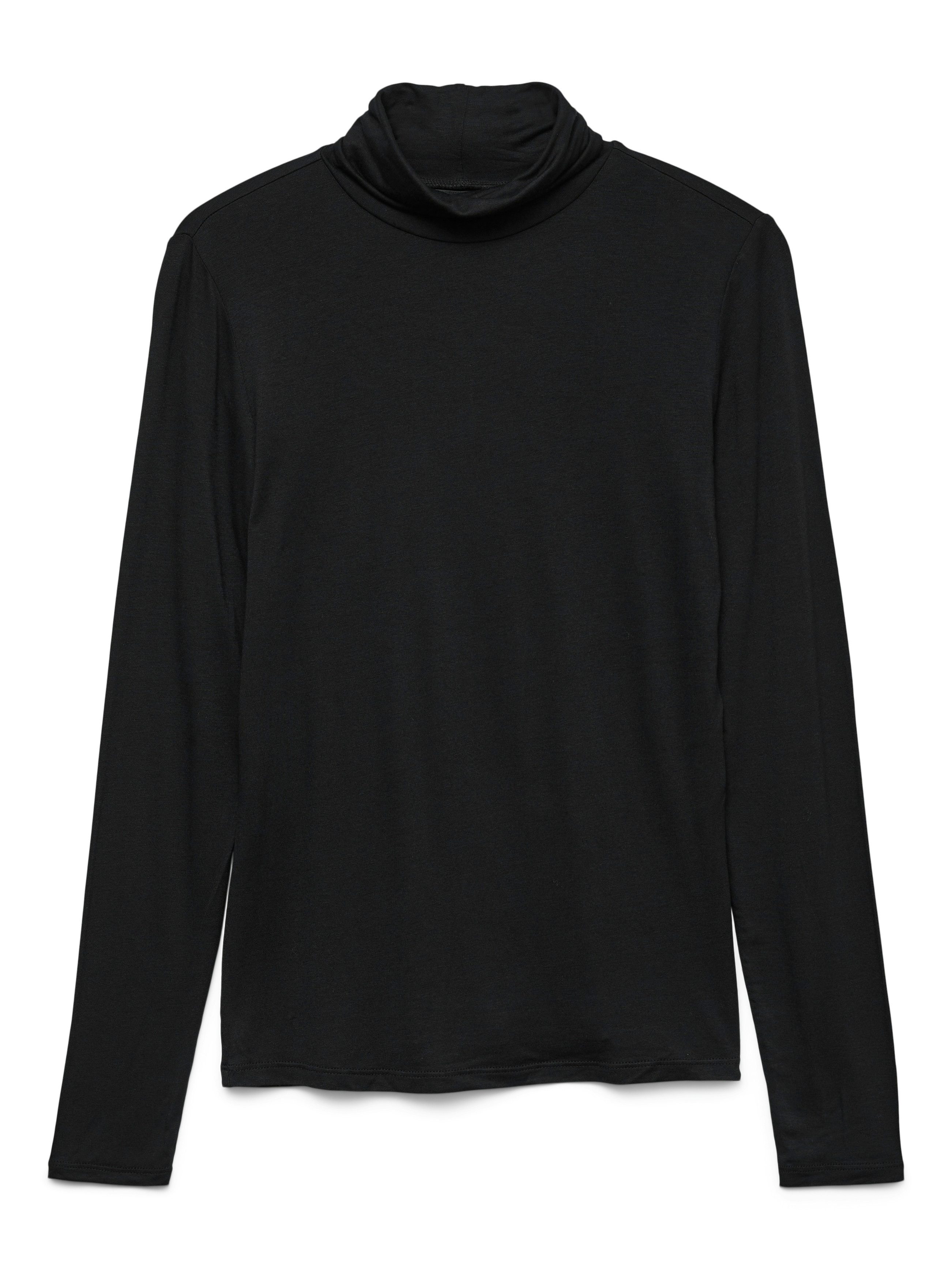 Vero Moda Shirt met lange mouwen VMALBERTE LS ROLLNECK TOP JRS NOOS