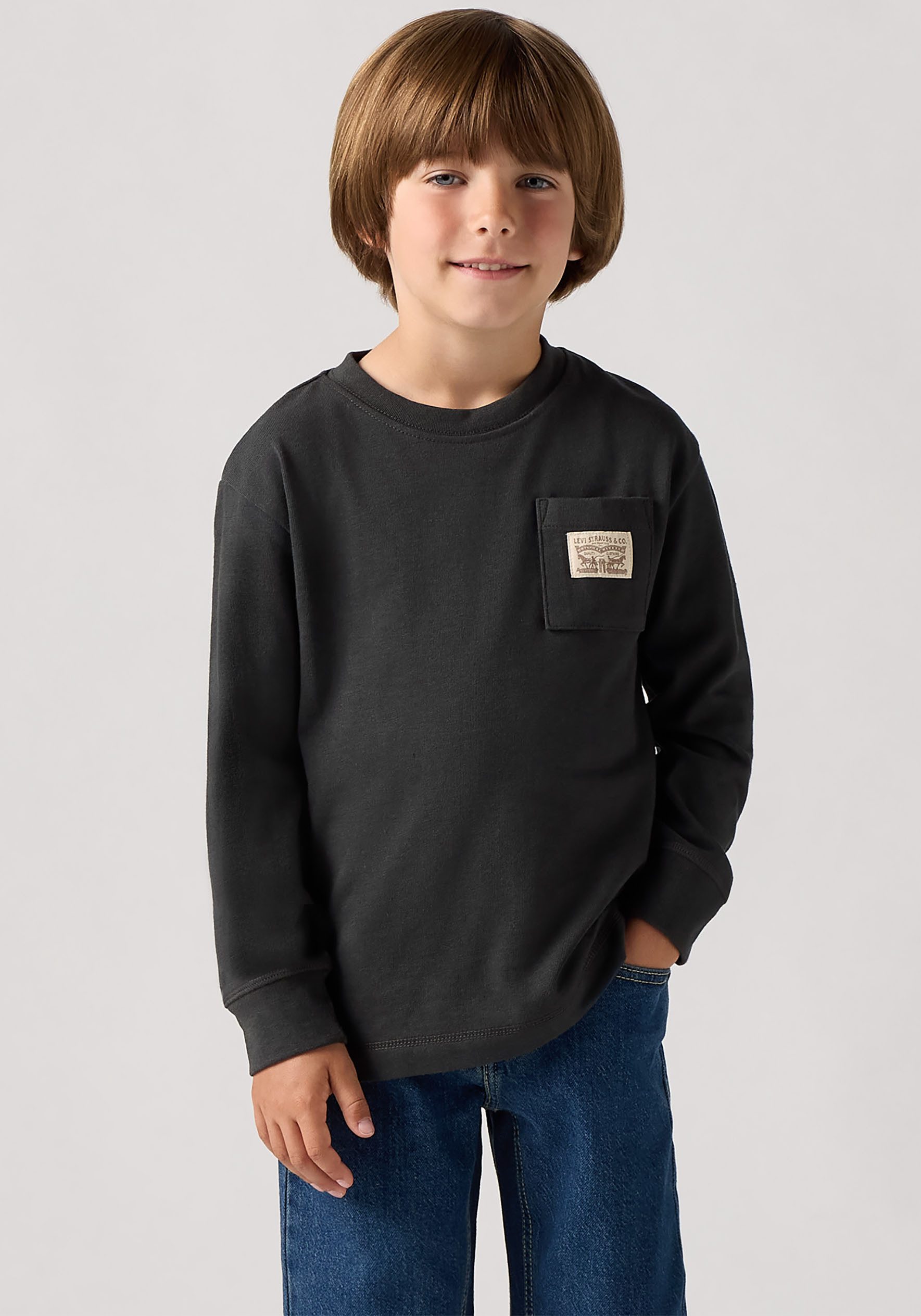 Levi's Kidswear Shirt met lange mouwen