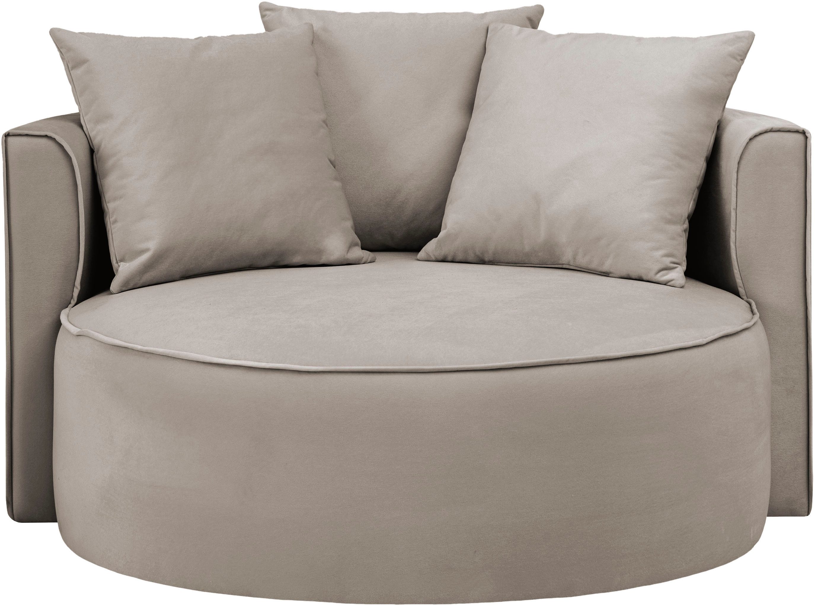 LeGer Home by Lena Gercke XXL-fauteuil Isalie, stoel in moderne kleuren, leesstoel, loveseat, grote stoel
