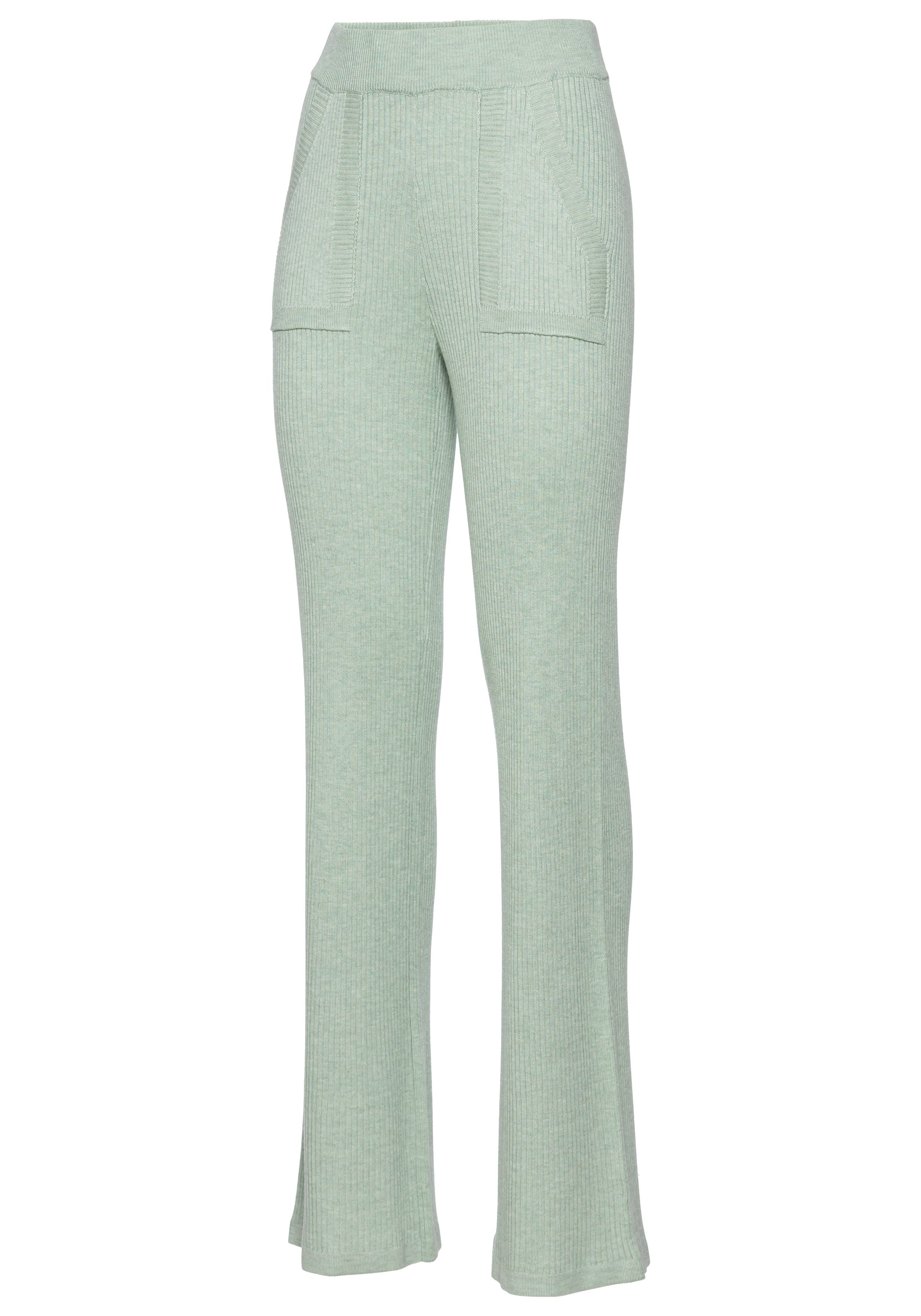 French Connection Tricotbroek - Loungebroek - Relaxbroek met lichte uitlopende pijpen, loungewear