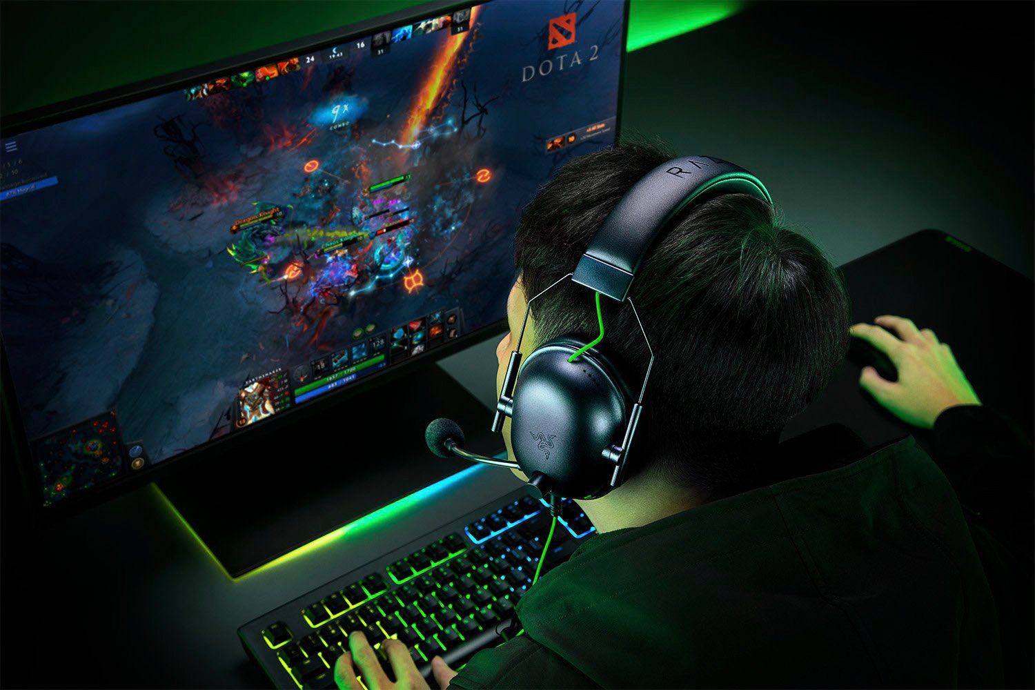 RAZER Gaming-headset Blackshark V2 X USB
