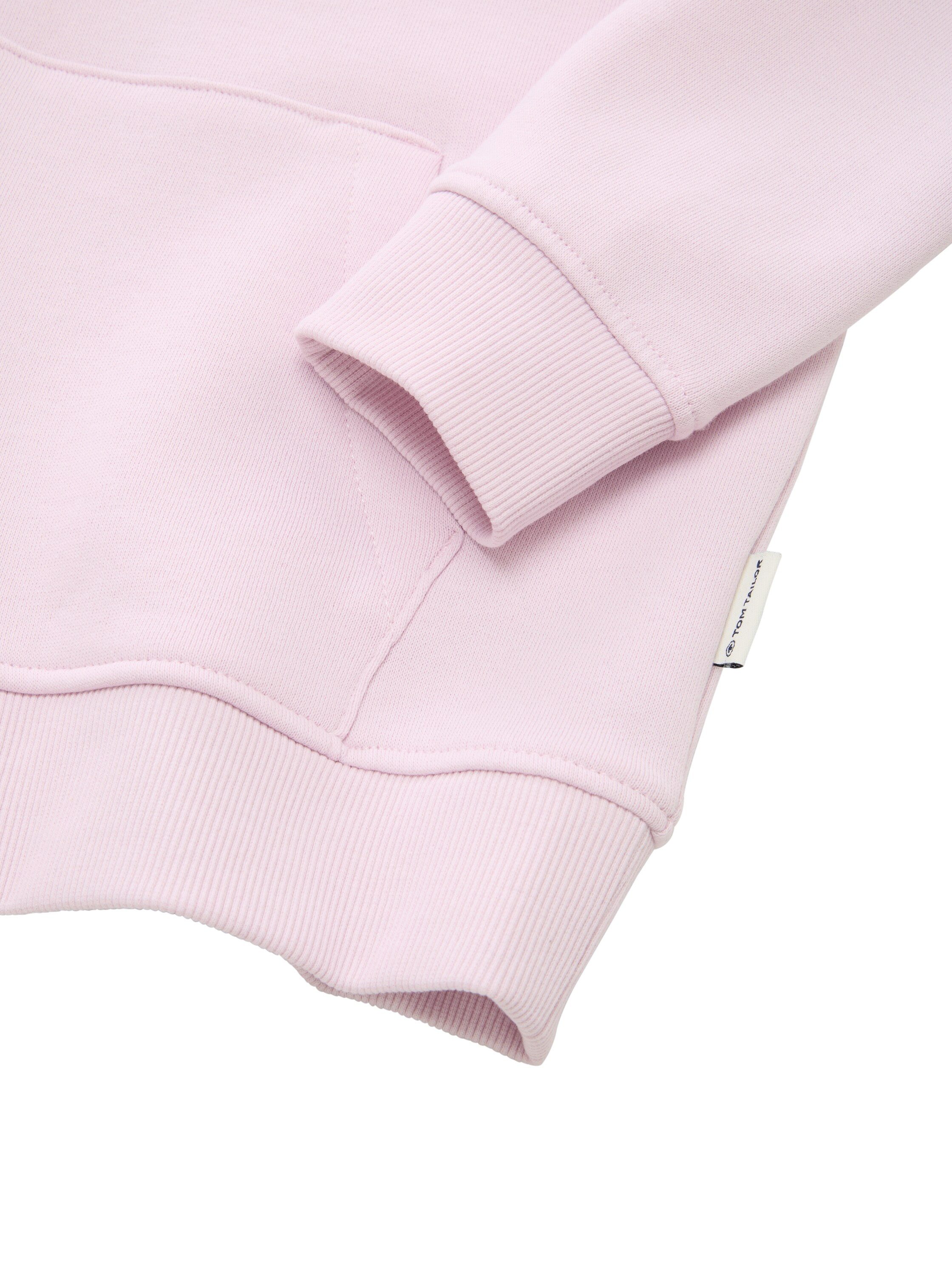 Tom Tailor Hoodie met logoprint op borsthoogte