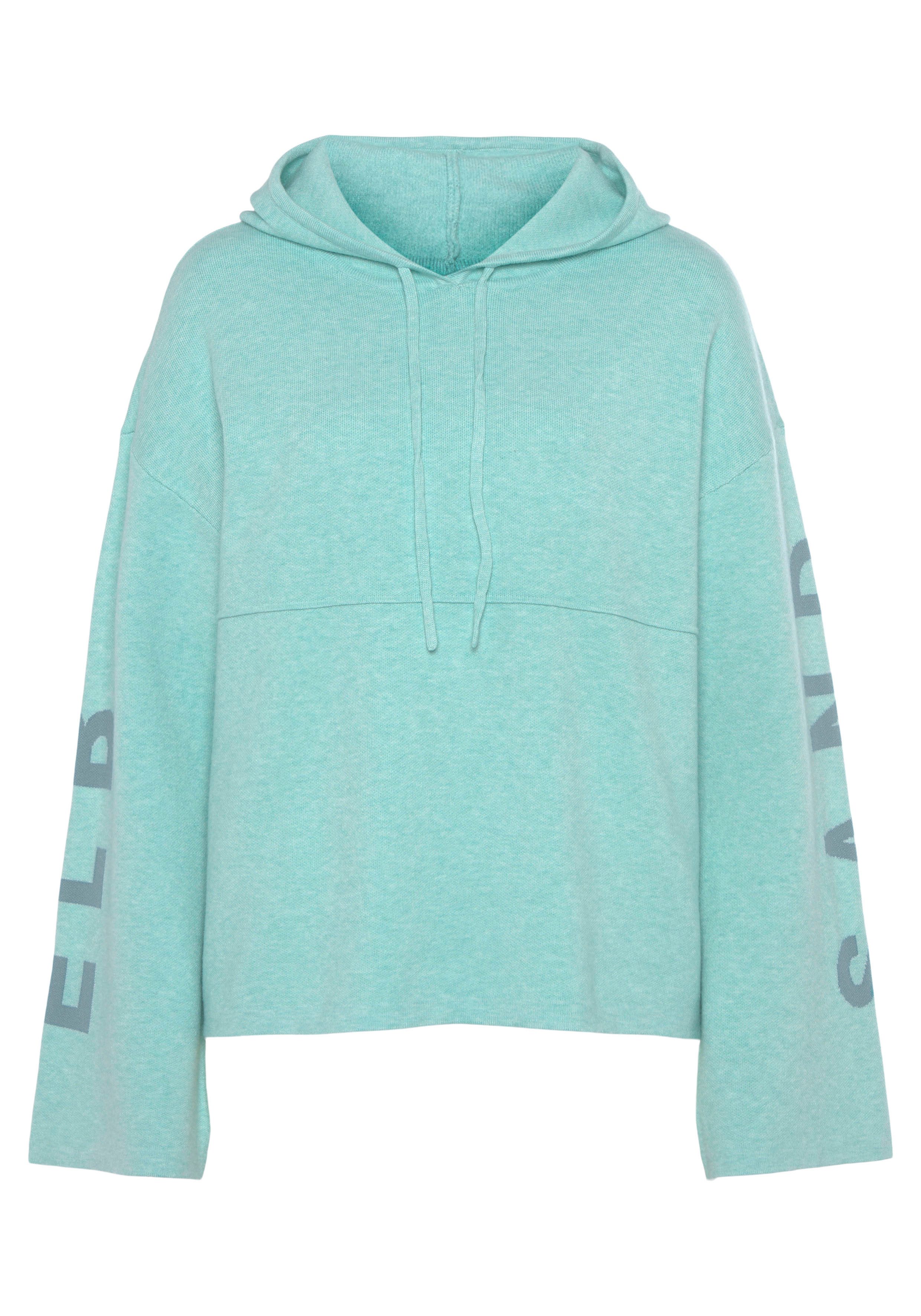 Elbsand Hoodie met geborduurd logo, loungewear