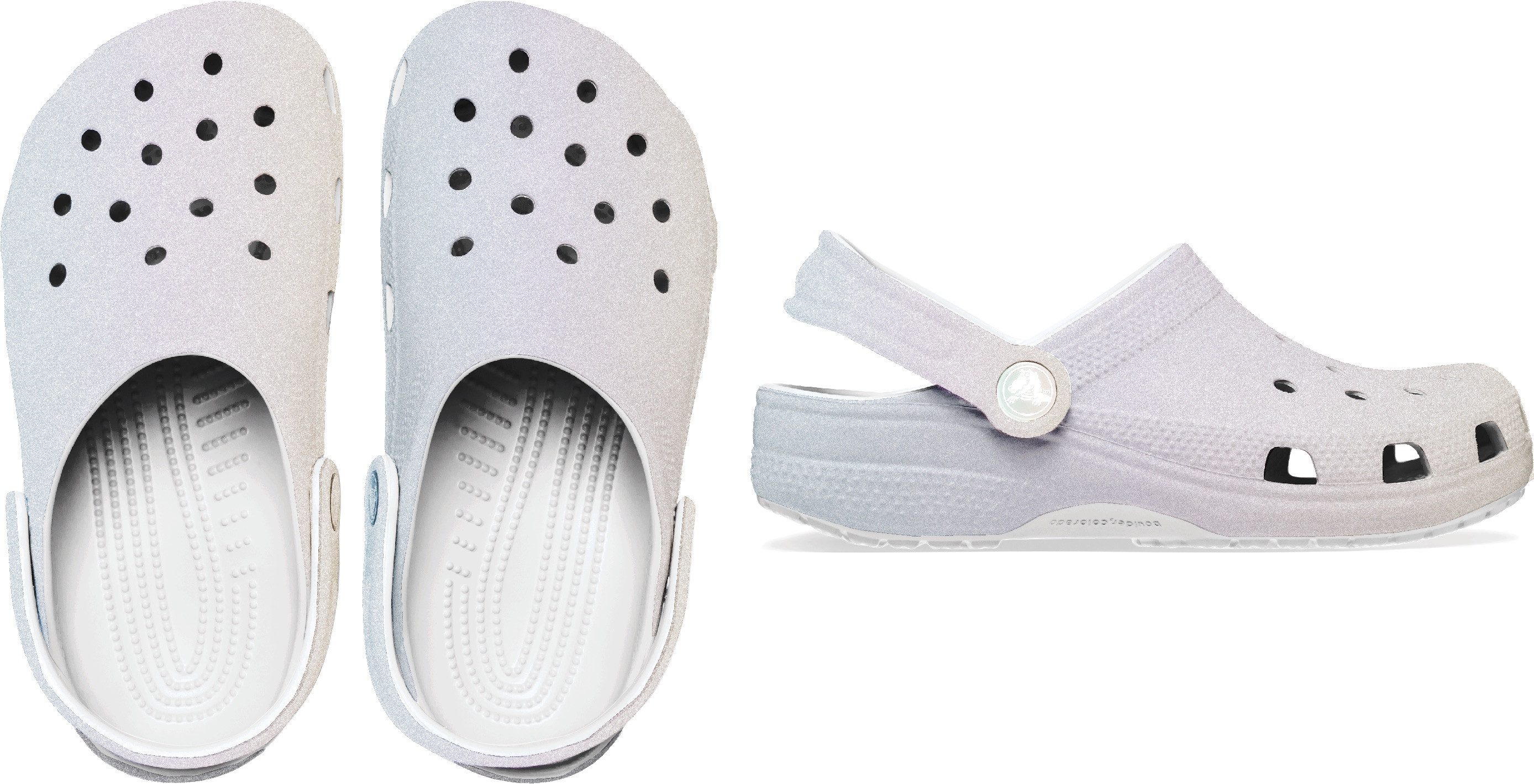 Crocs Clogs Classic Iridescent Glitter