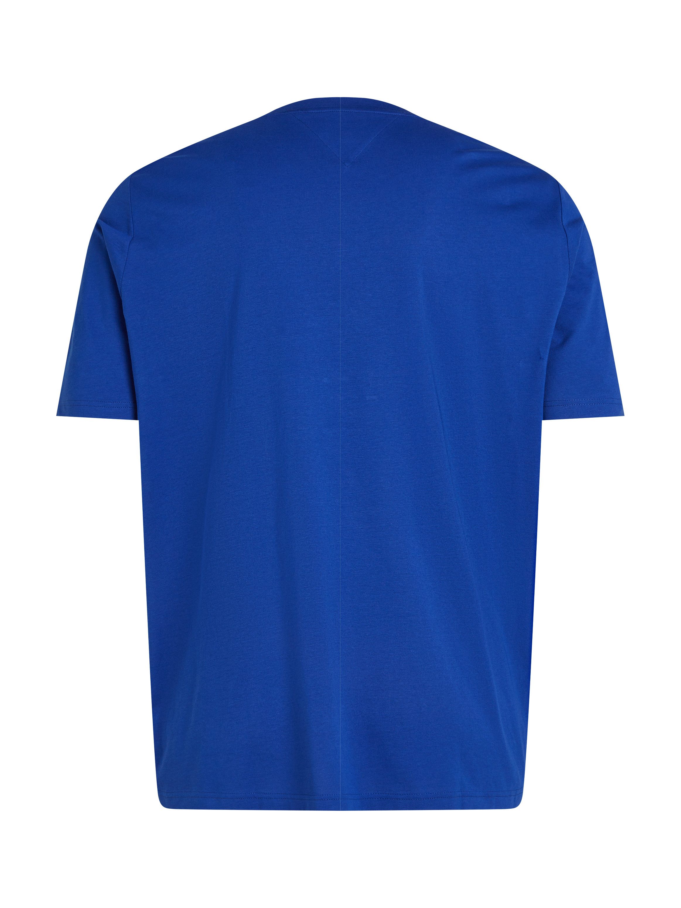 Tommy Hilfiger T-shirt BT-HILFIGER CENTER STACK TEE-B Grote maten, met meerkleurige print
