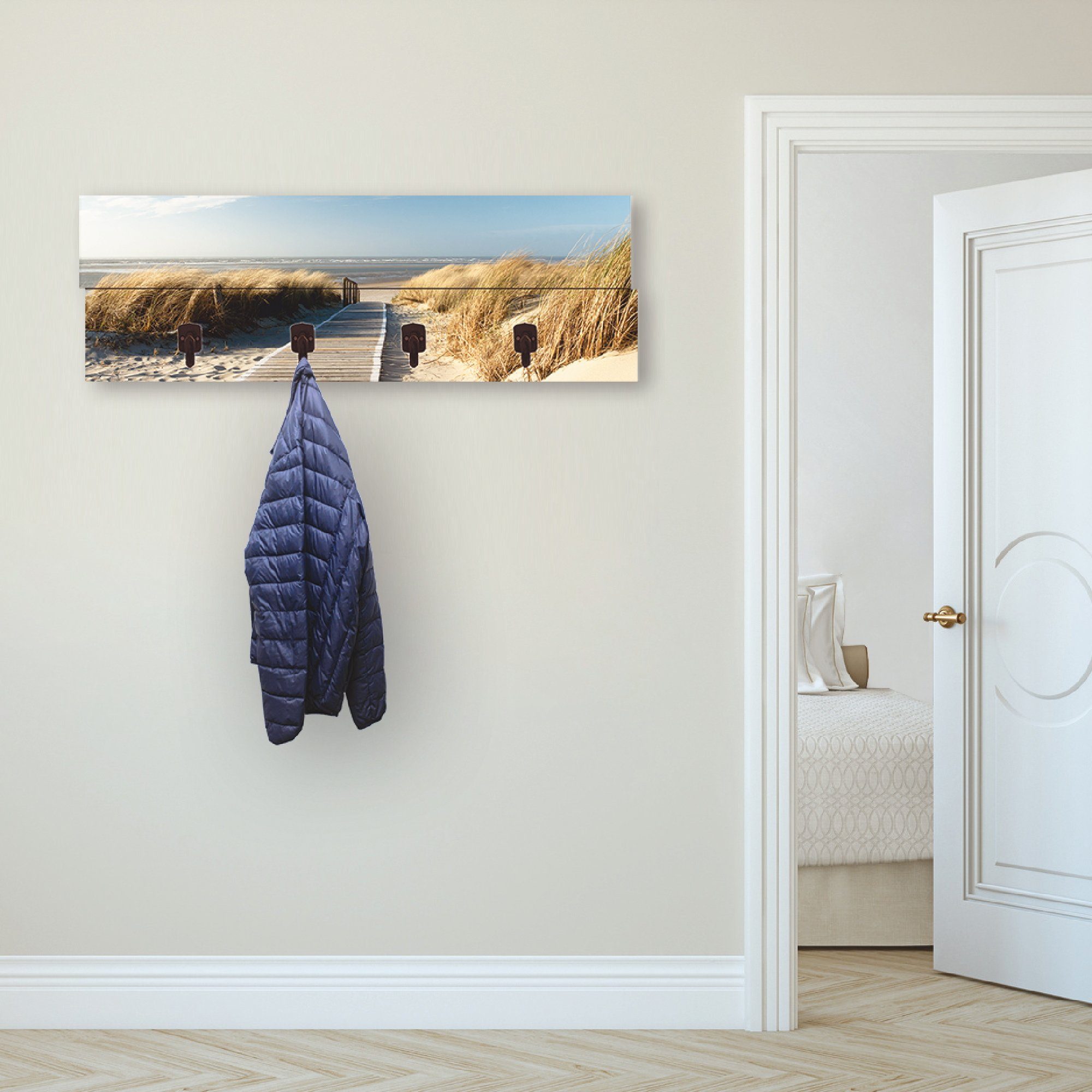 Artland Kapstok Noordzeestrand op Langeoog - pier