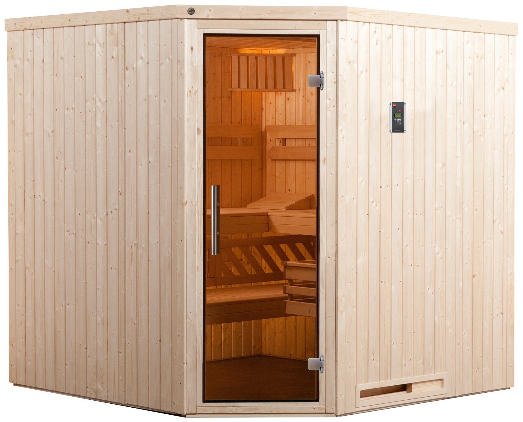 weka Sauna Varberg 3 7,5 kw kachel met externe bediening