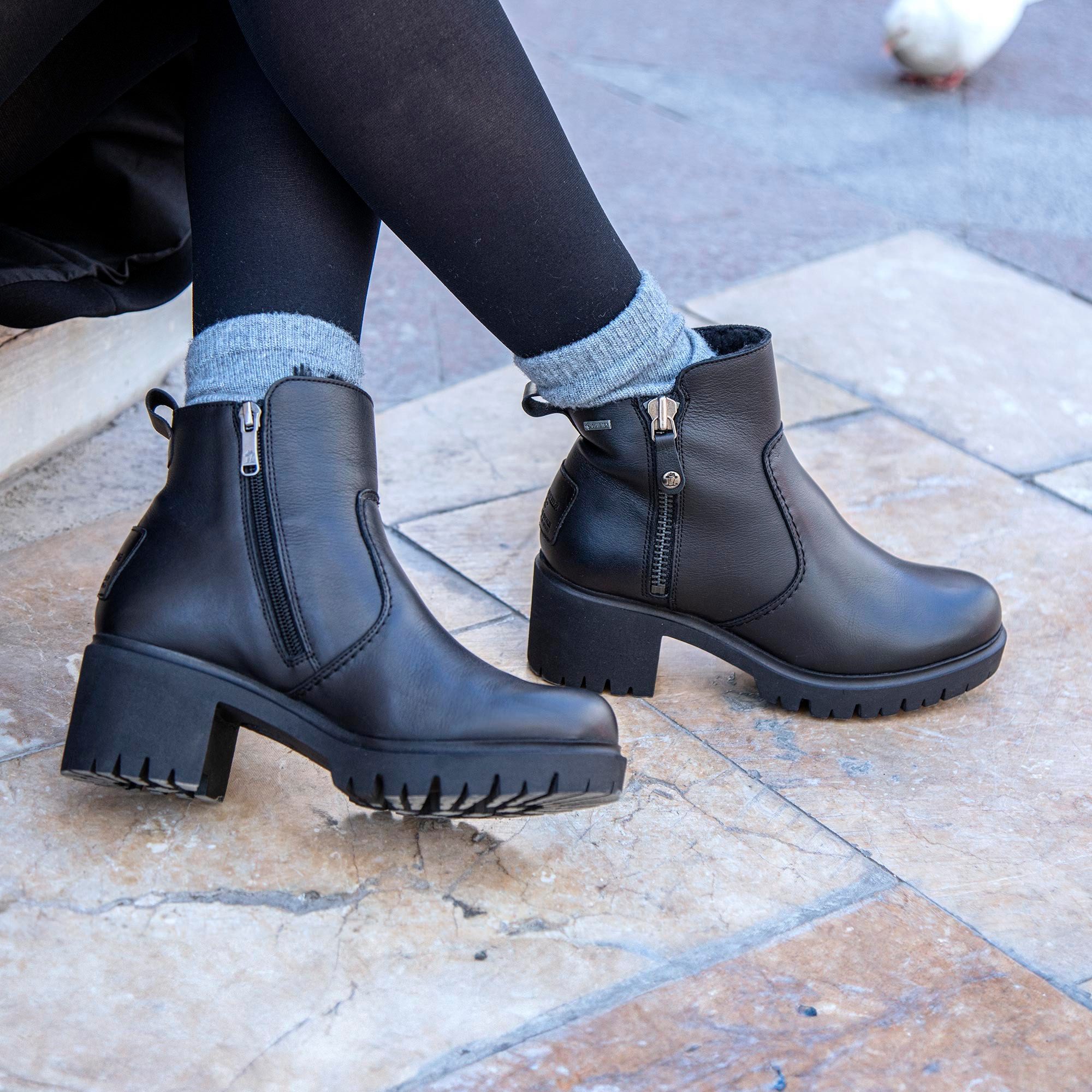 Panama Jack Laarsjes GTX Winterlaarzen, blokhak, met GORE-TEX-uitvoering