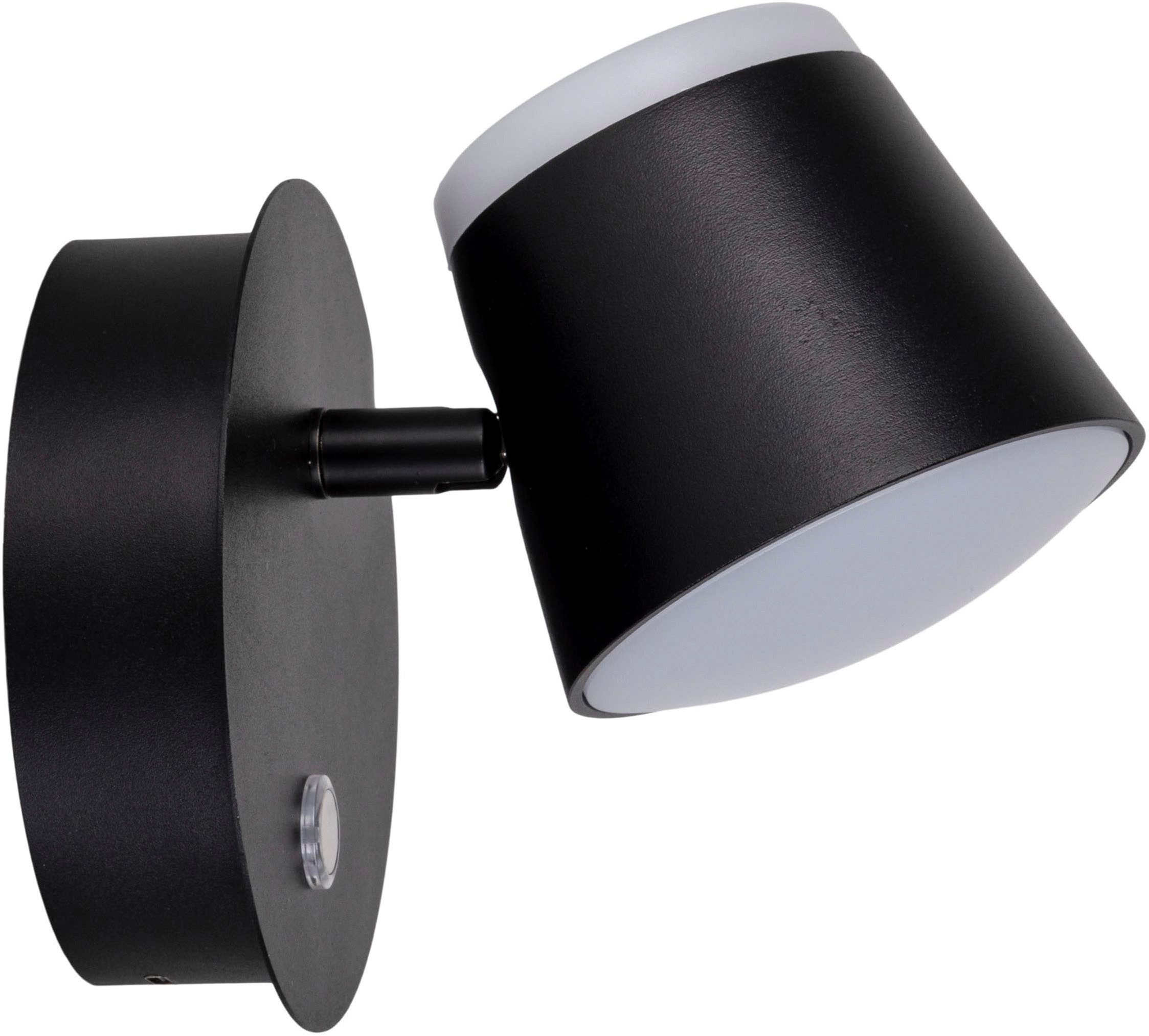 näve Led-wandlamp Tondo magnetisch, batterij opladen via usb-c kabel, dimbaar per touch, geheugen (1 stuk)