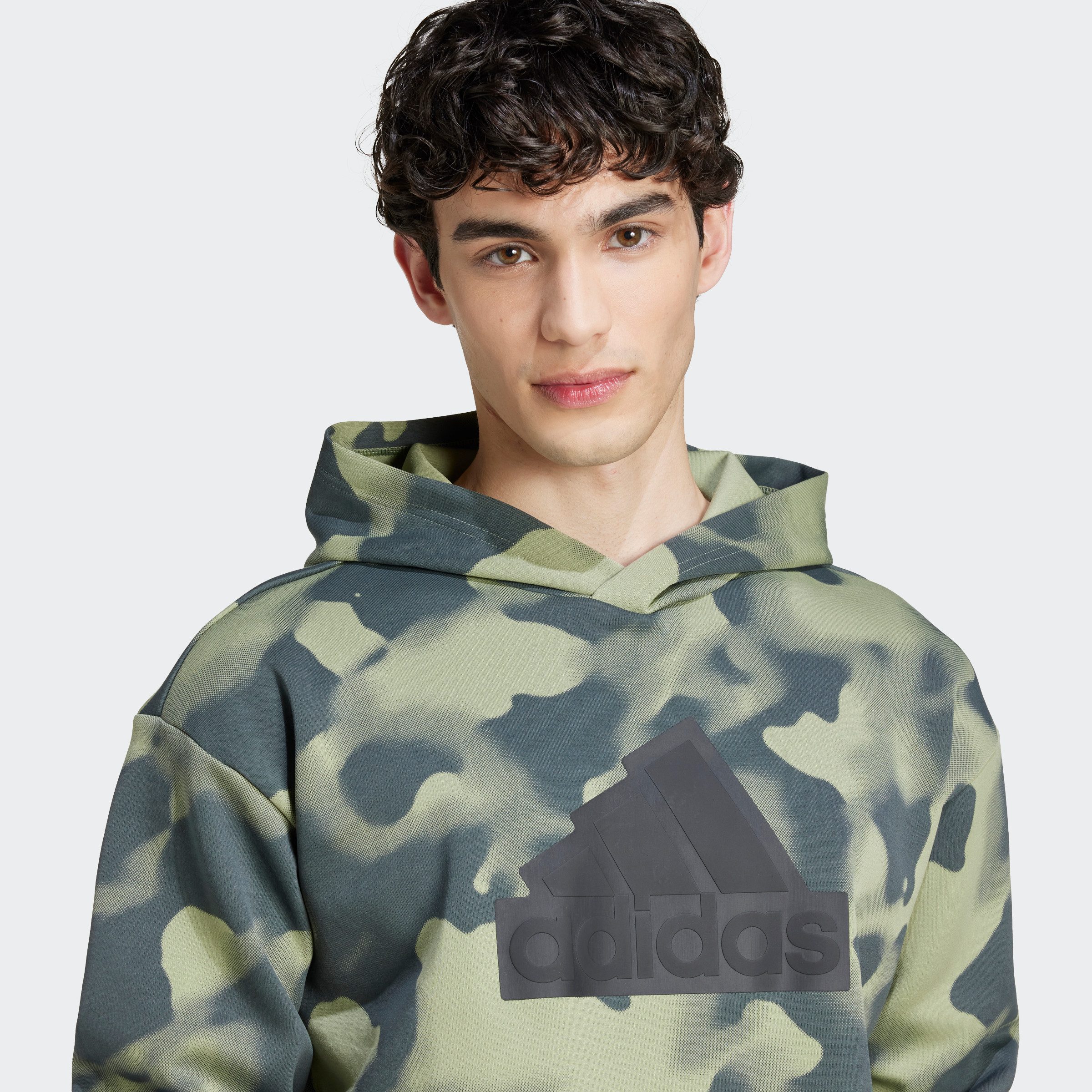 adidas Sportswear Hoodie M FI BOS HD AOP