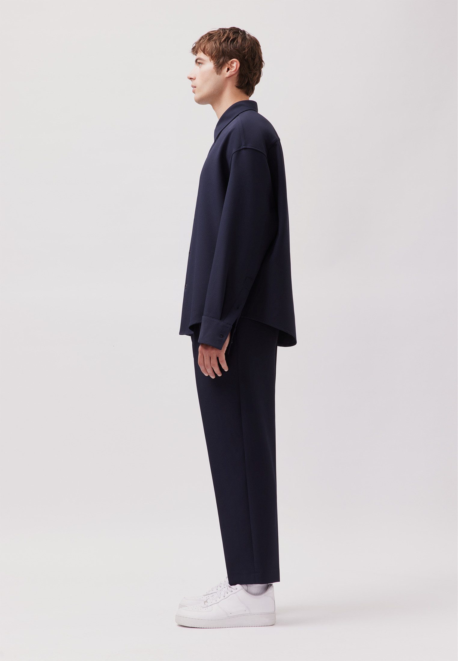 studio seidensticker Businessoverhemd Oversized 1/1 Kentkraag effen