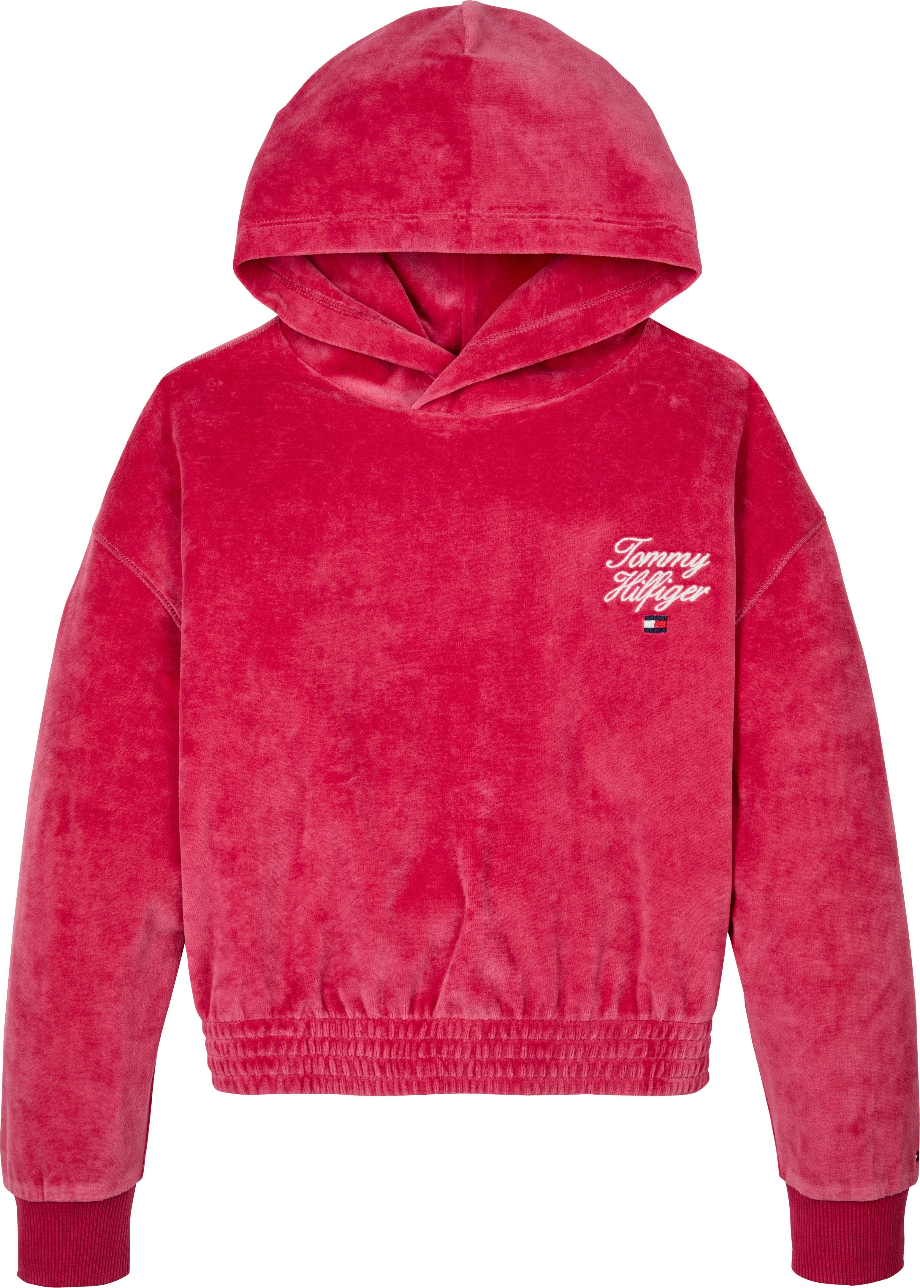 Tommy Hilfiger Hoodie TH SCRIPT VELOUR HOODIE